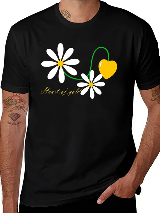 Heart of Gold Daisy T-Shirt
