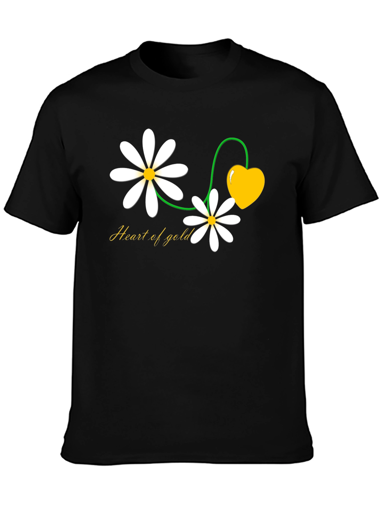 Heart of Gold Daisy T-Shirt
