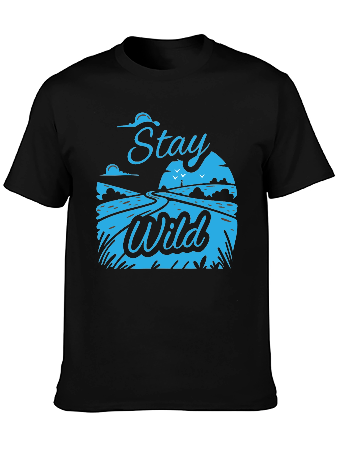 Stay Wild Graphic Tee - Nature Adventure Shirt
