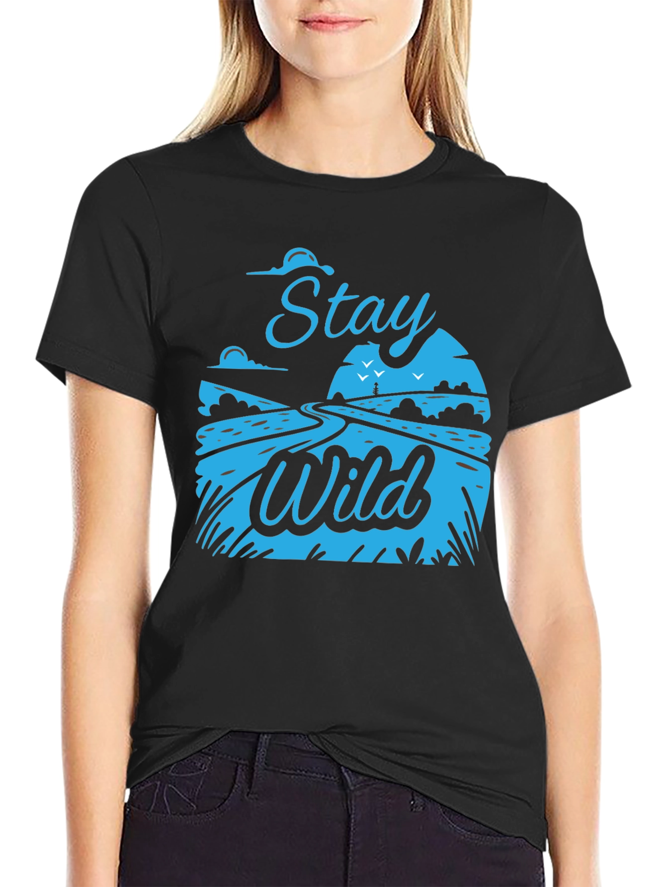 Stay Wild Graphic Tee - Nature Adventure Shirt