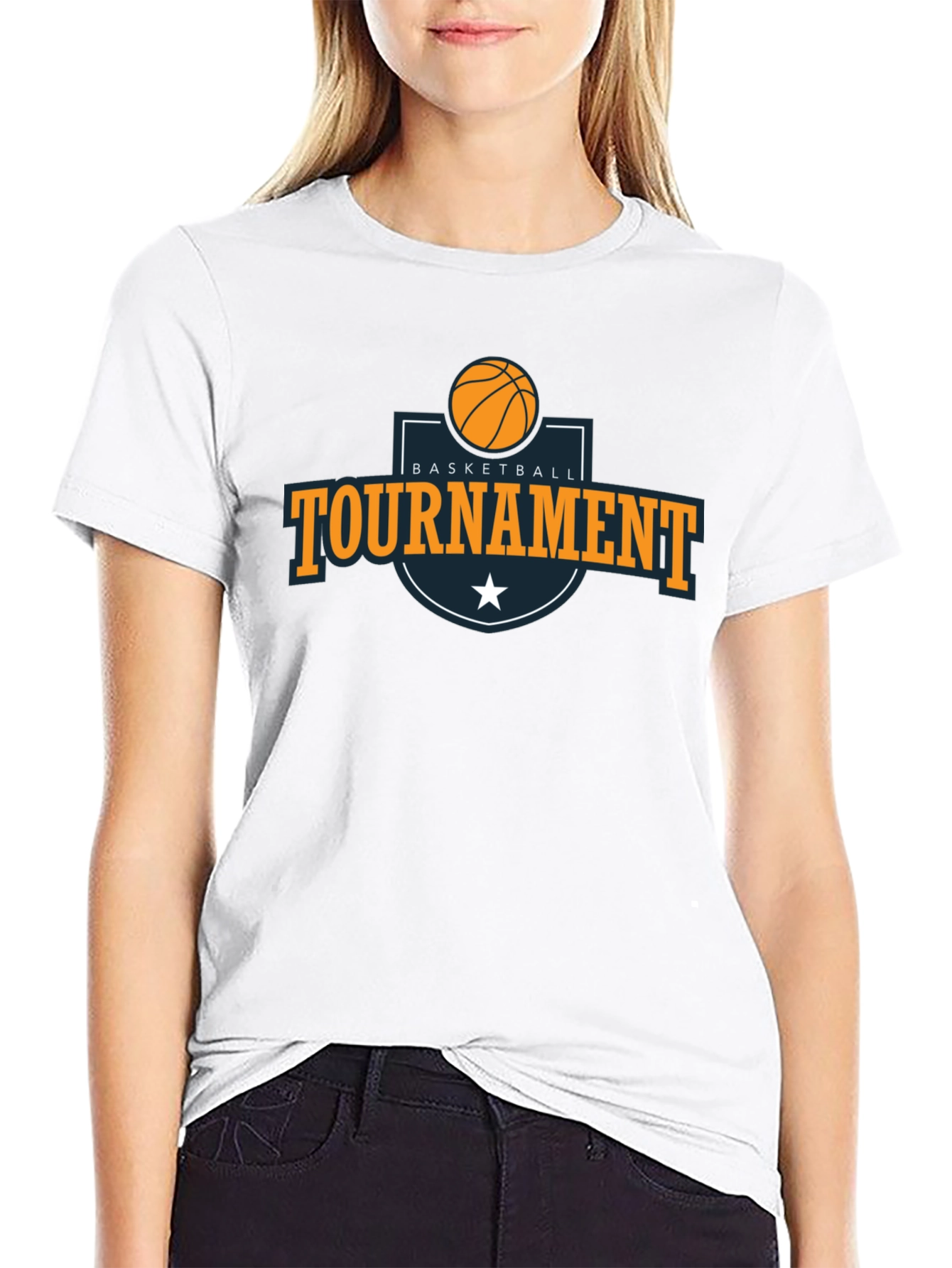 Basketball Tournament Graphic T-Shirt