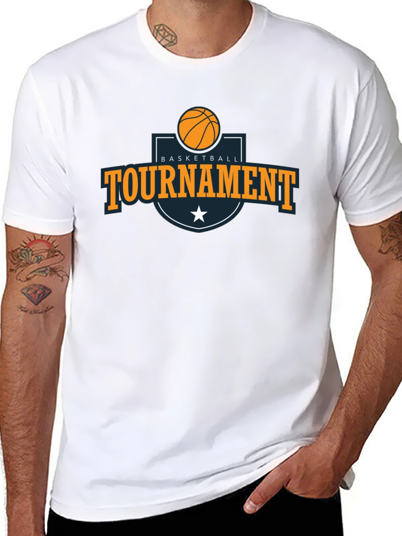 Basketball Tournament Graphic T-Shirt