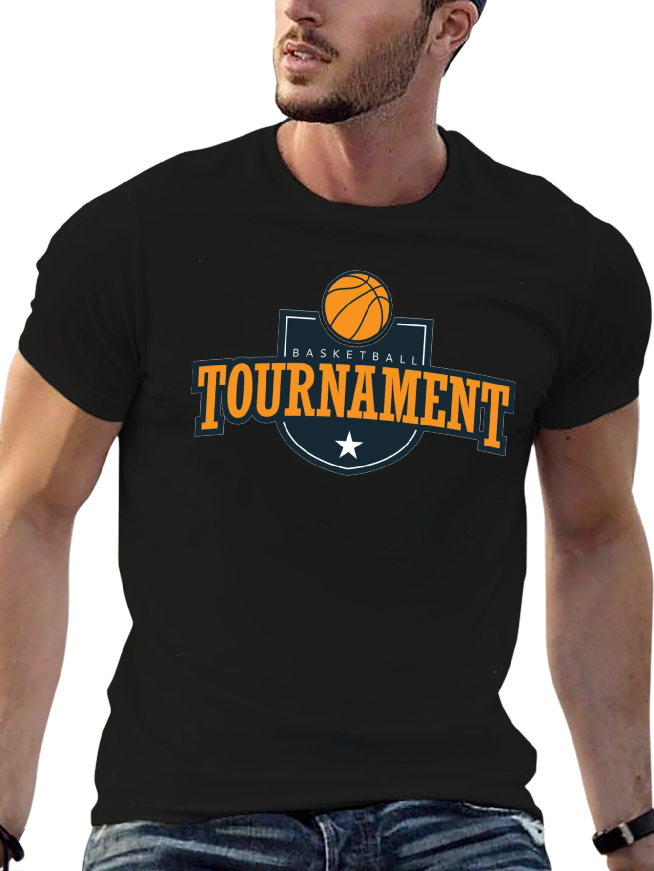 Basketball Tournament Graphic T-Shirt