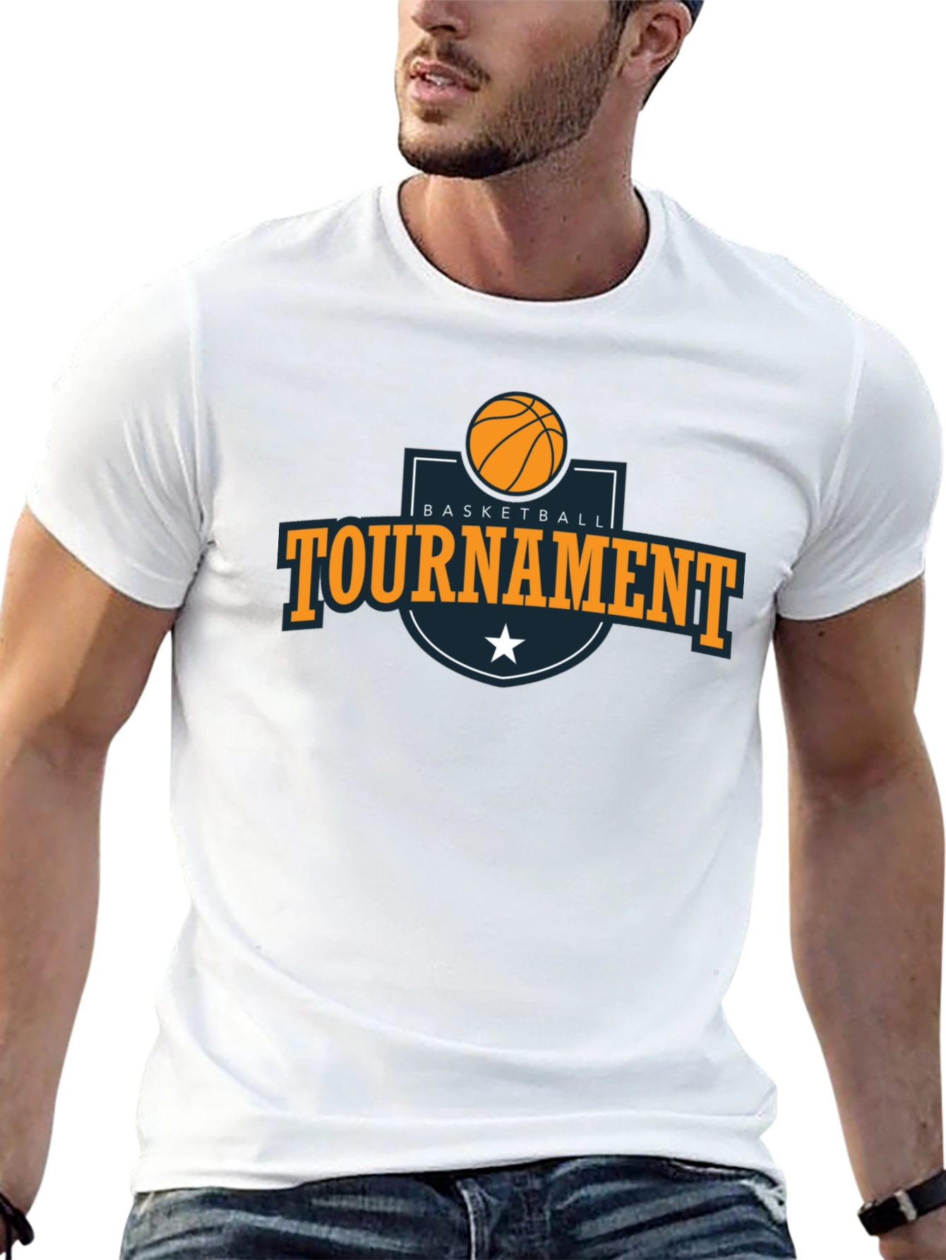 Basketball Tournament Graphic T-Shirt
