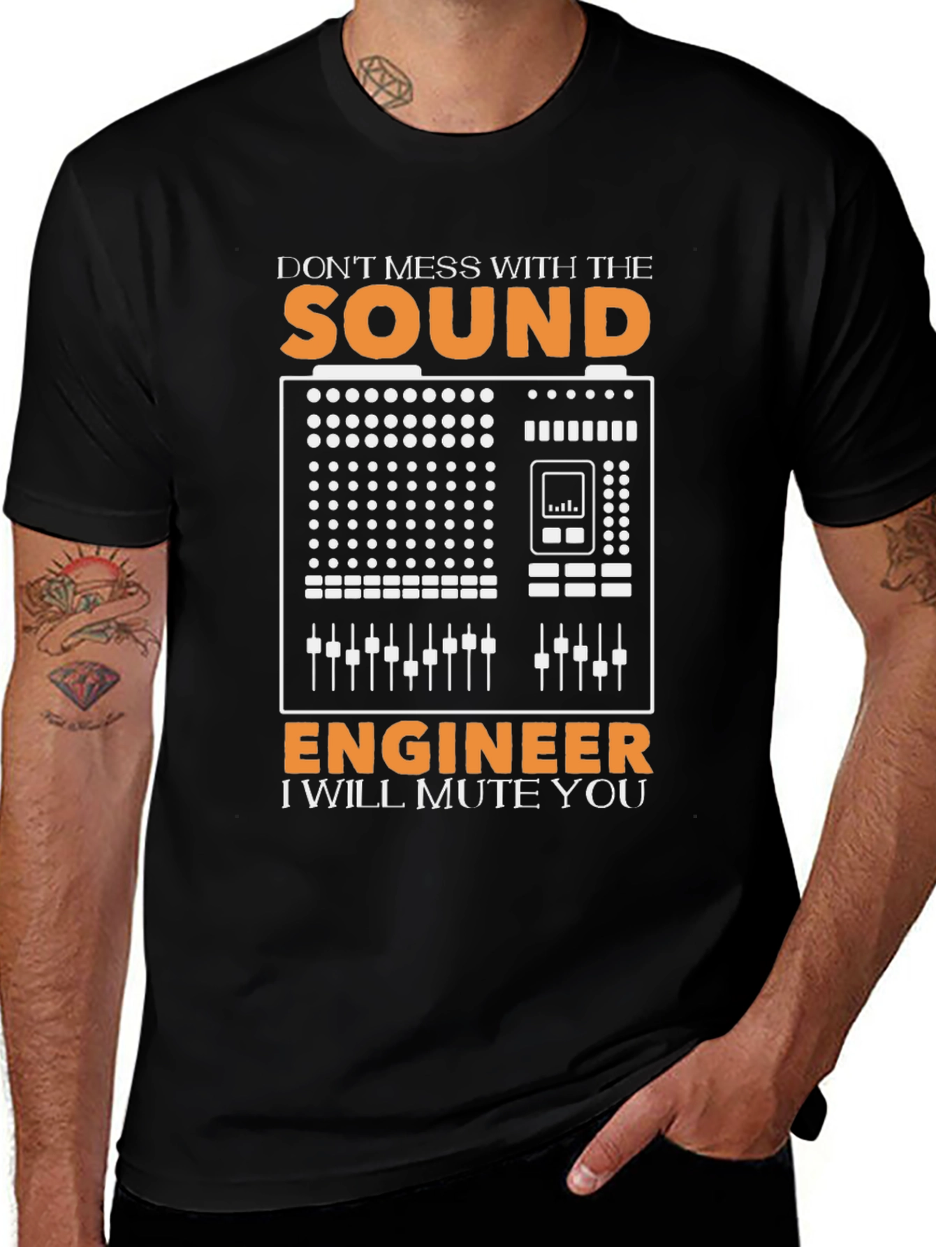 Sound Engineer T-Shirt - I Will Mute You