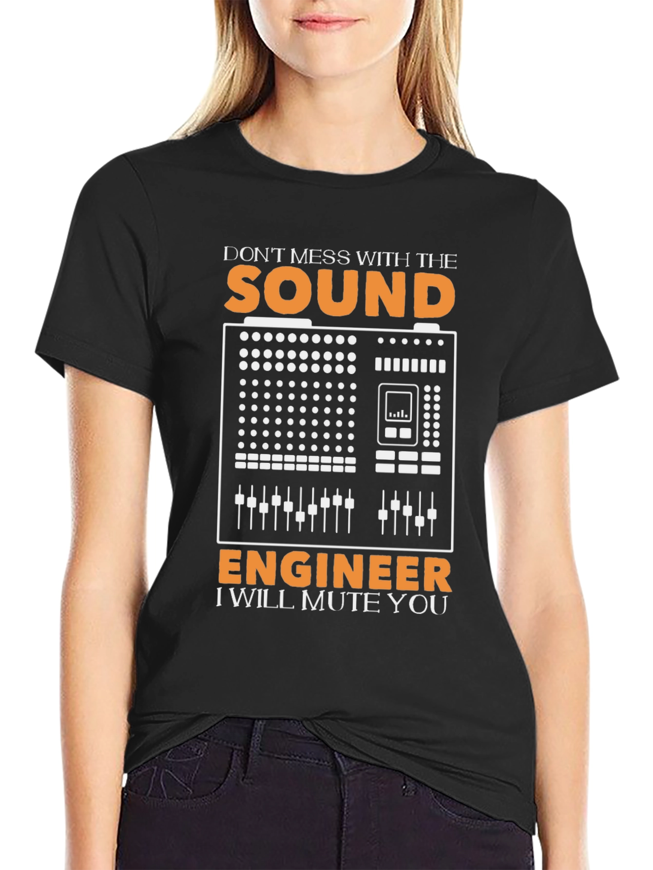 Sound Engineer T-Shirt - I Will Mute You