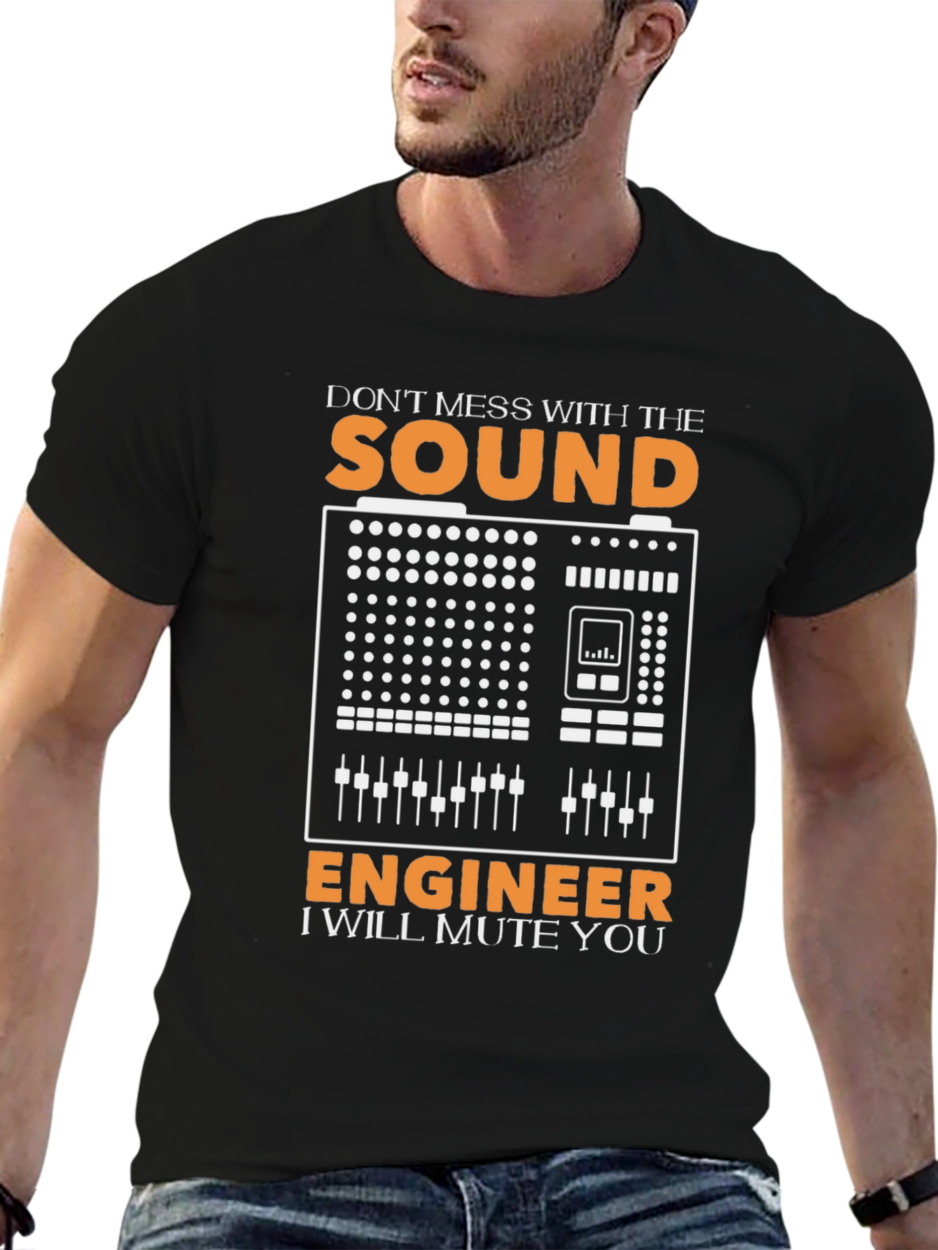 Sound Engineer T-Shirt - I Will Mute You
