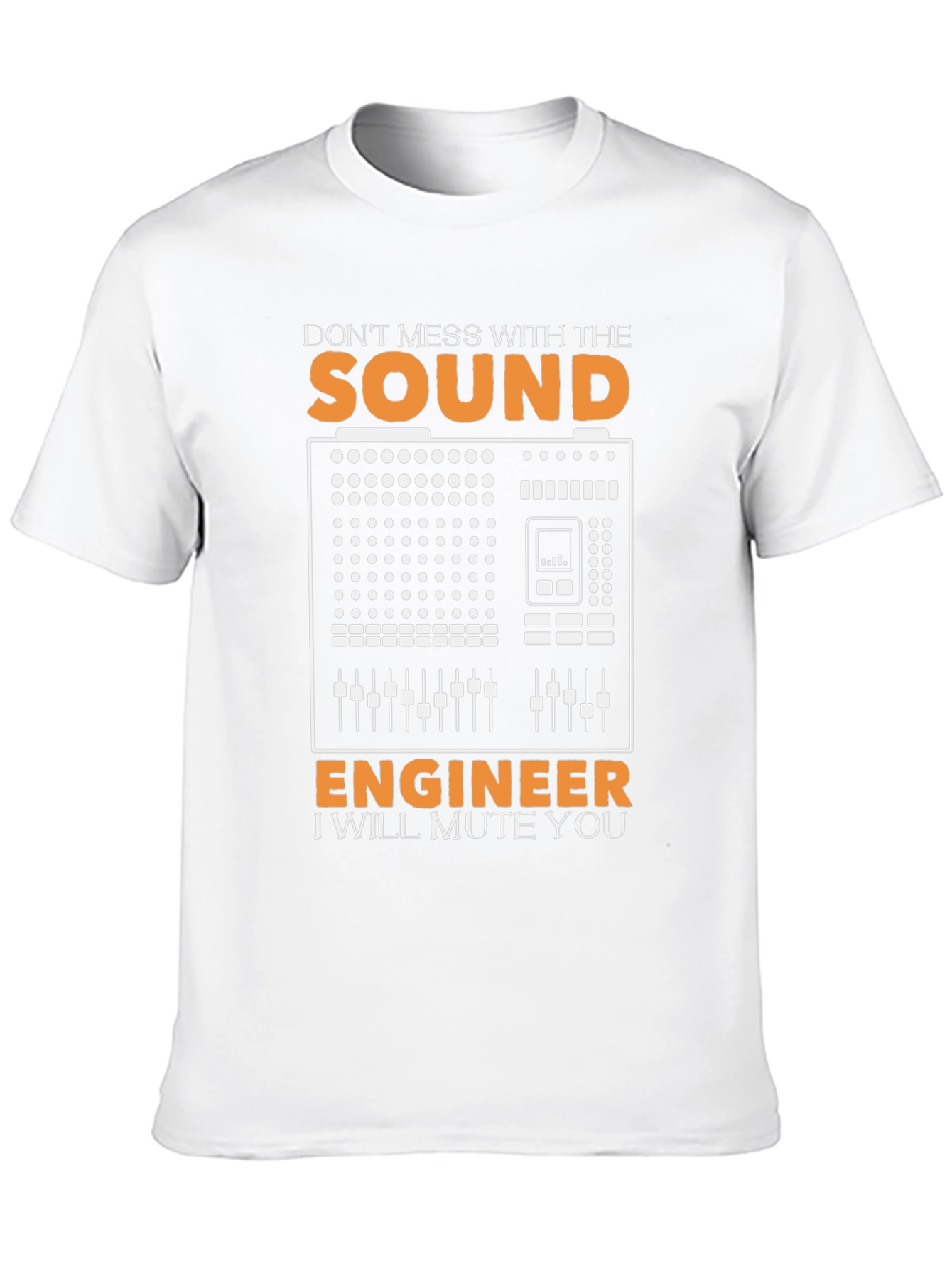 Sound Engineer T-Shirt - I Will Mute You