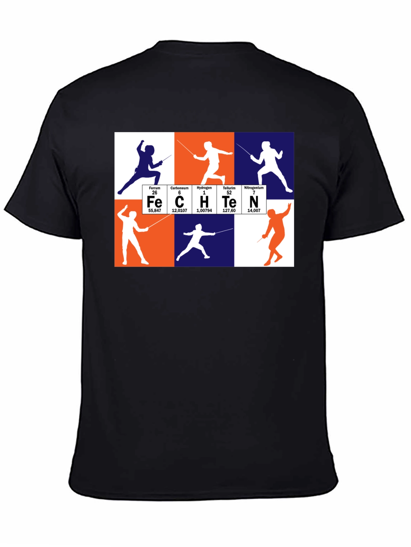 Fencing Periodic Table T-Shirt