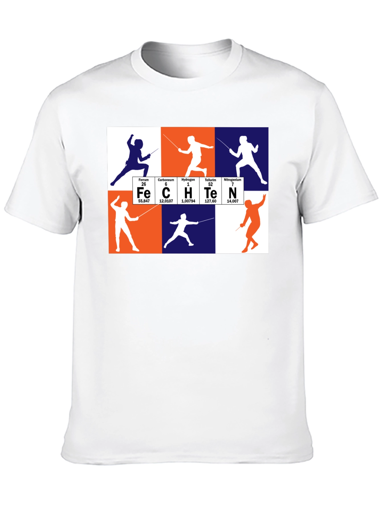 Fencing Periodic Table T-Shirt
