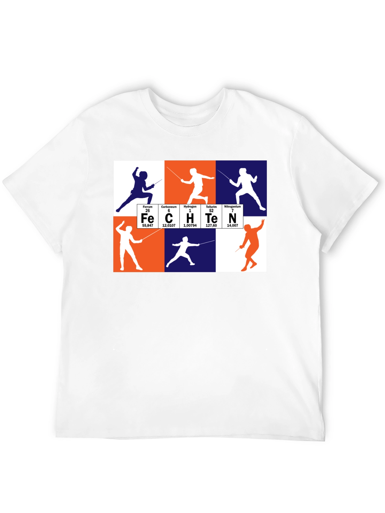Fencing Periodic Table T-Shirt