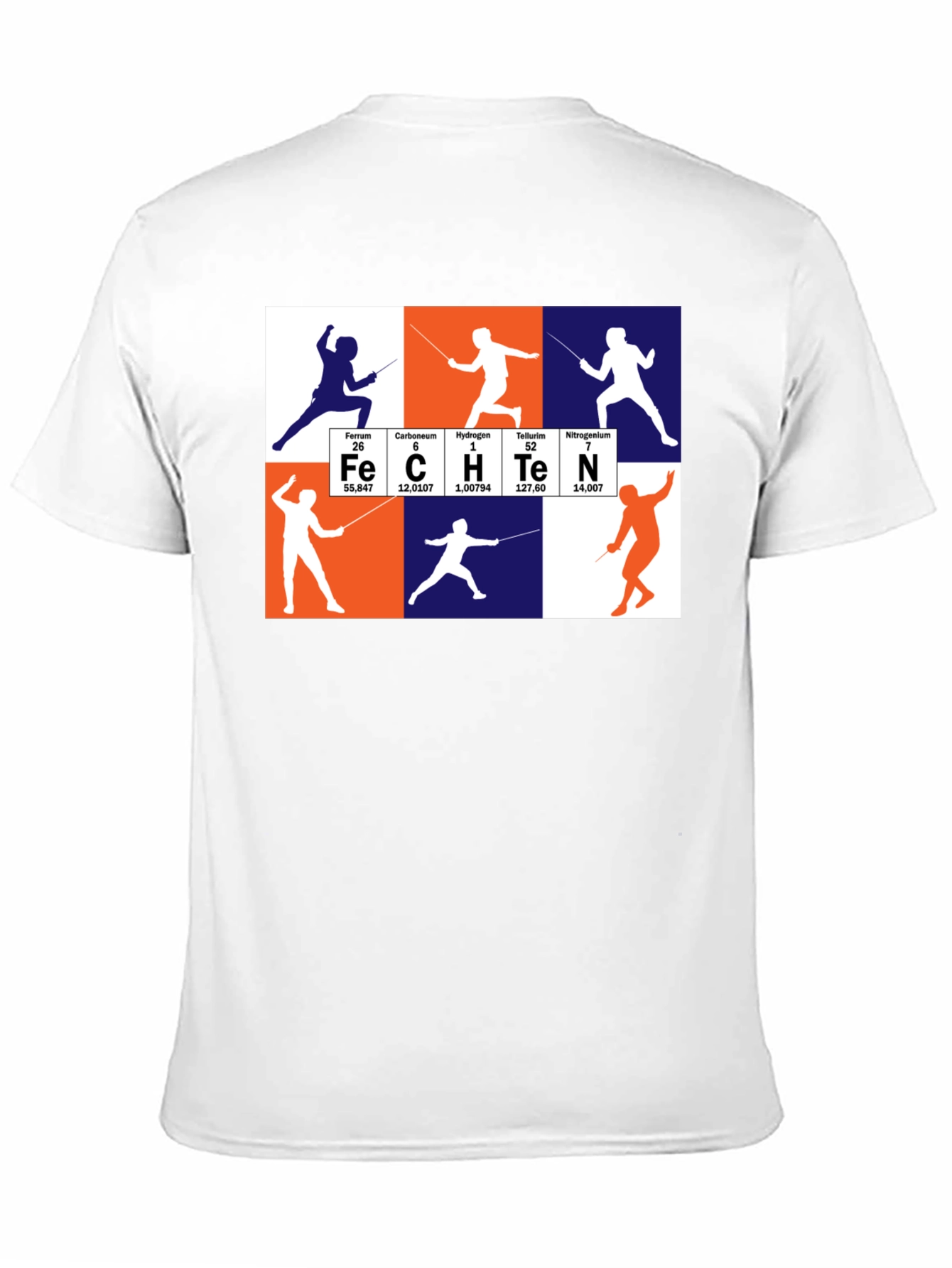 Fencing Periodic Table T-Shirt