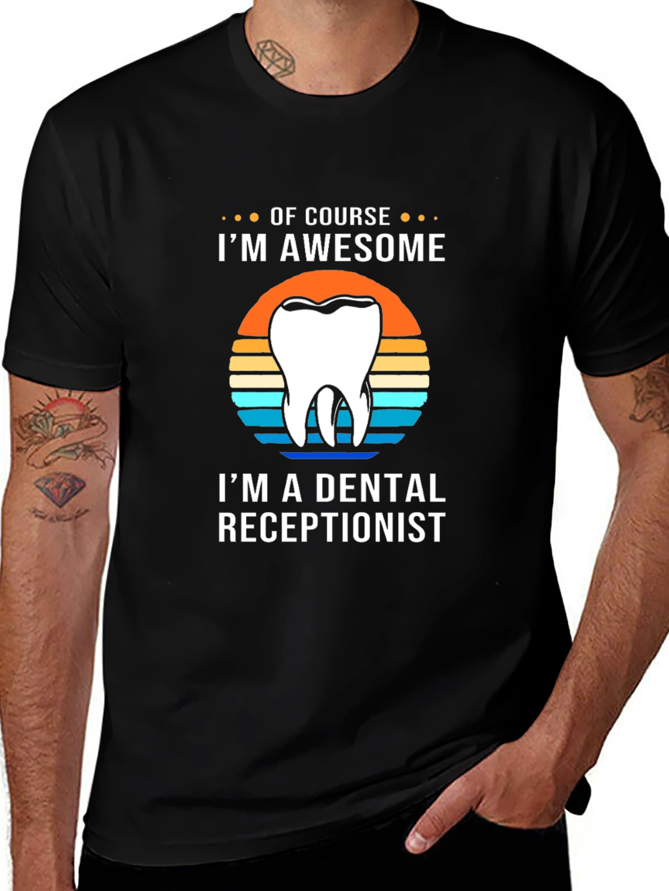 Awesome Dental Receptionist T-Shirt