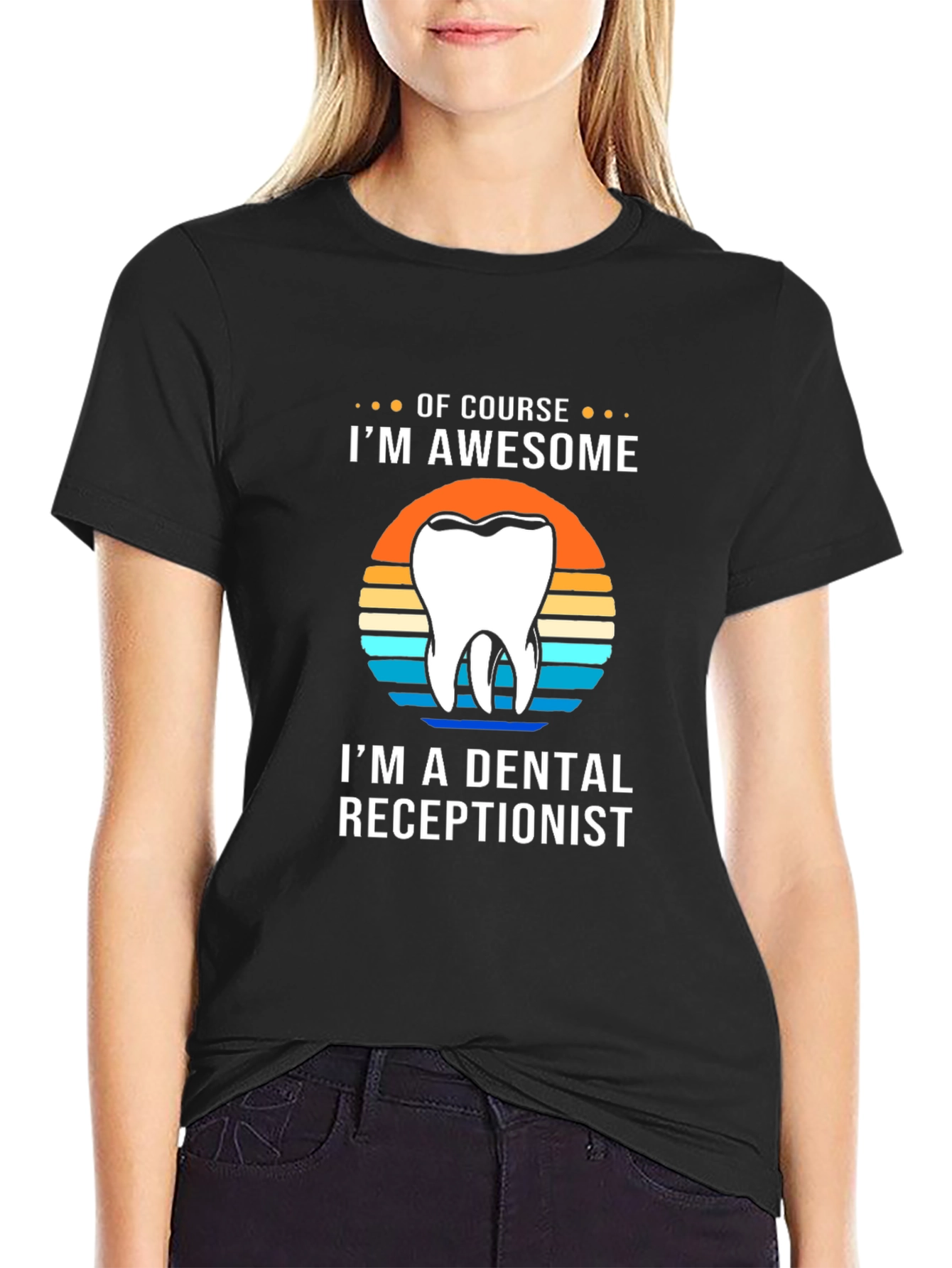 Awesome Dental Receptionist T-Shirt