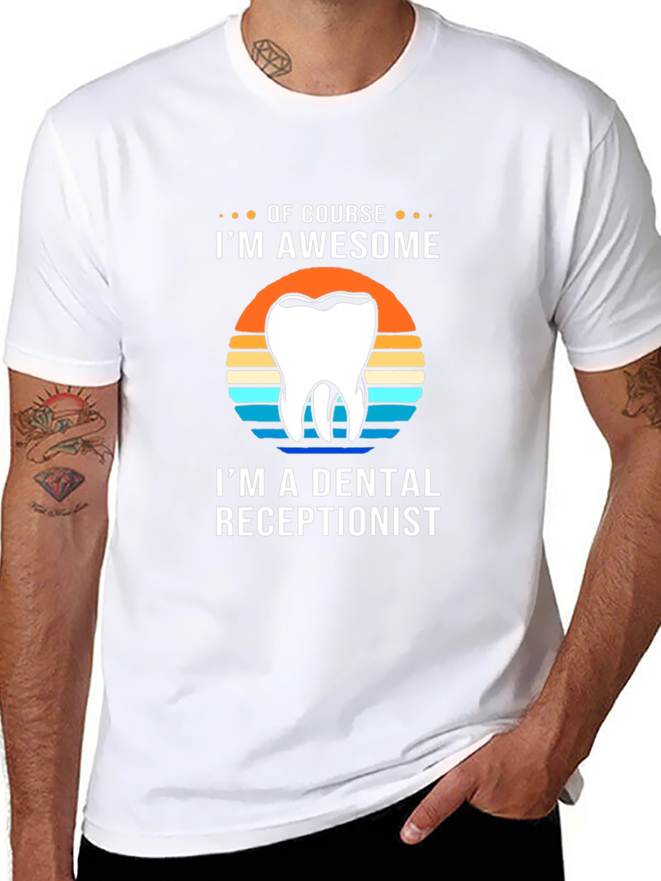 Awesome Dental Receptionist T-Shirt