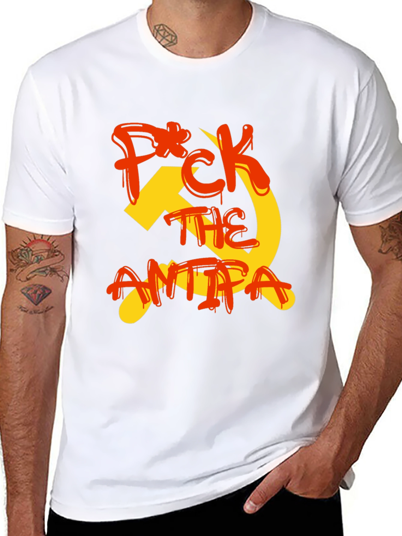 F*ck The Antifa Graphic Tee