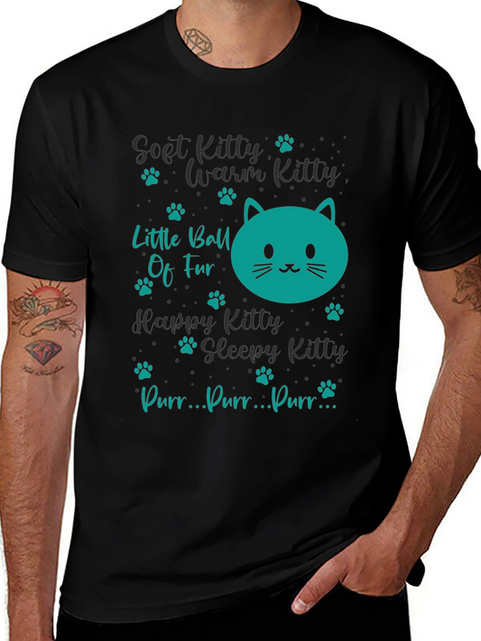 Cute Kitty Song T-Shirt - Soft Warm & Happy!