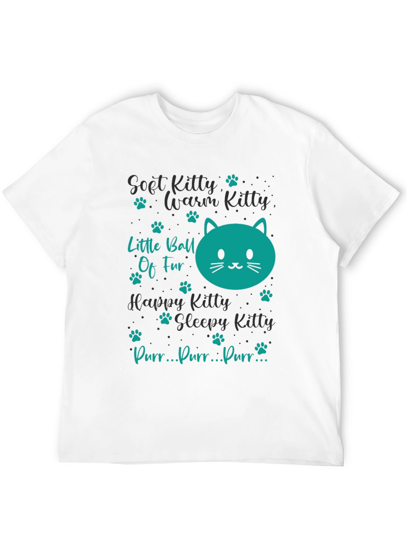 Cute Kitty Song T-Shirt - Soft Warm & Happy!
