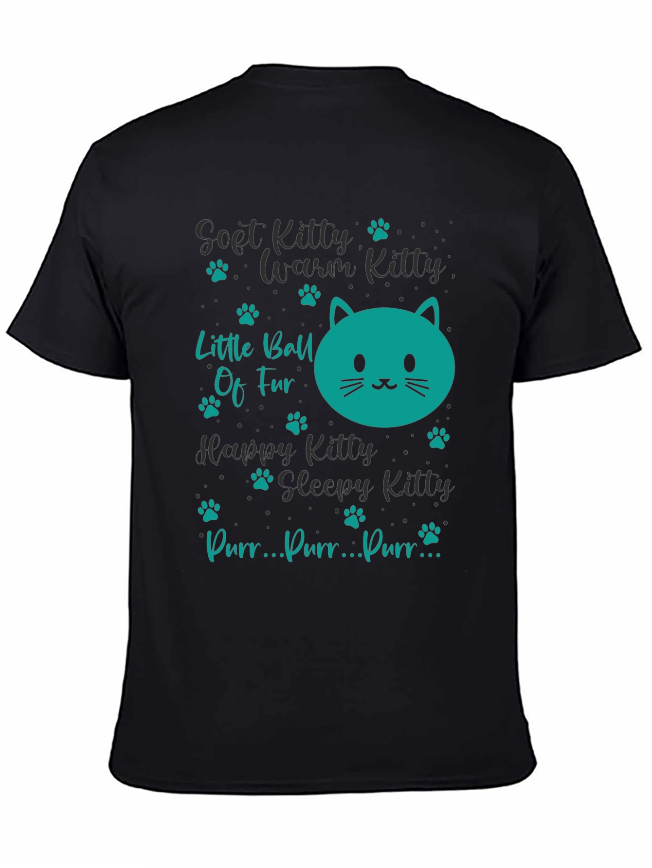 Cute Kitty Song T-Shirt - Soft Warm & Happy!