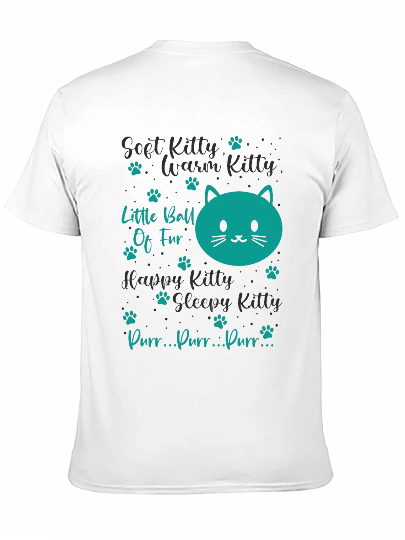 Cute Kitty Song T-Shirt - Soft Warm & Happy!