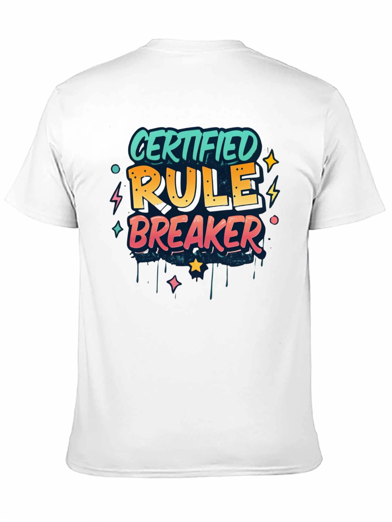 Certified Rule Breaker Graphic T-Shirt