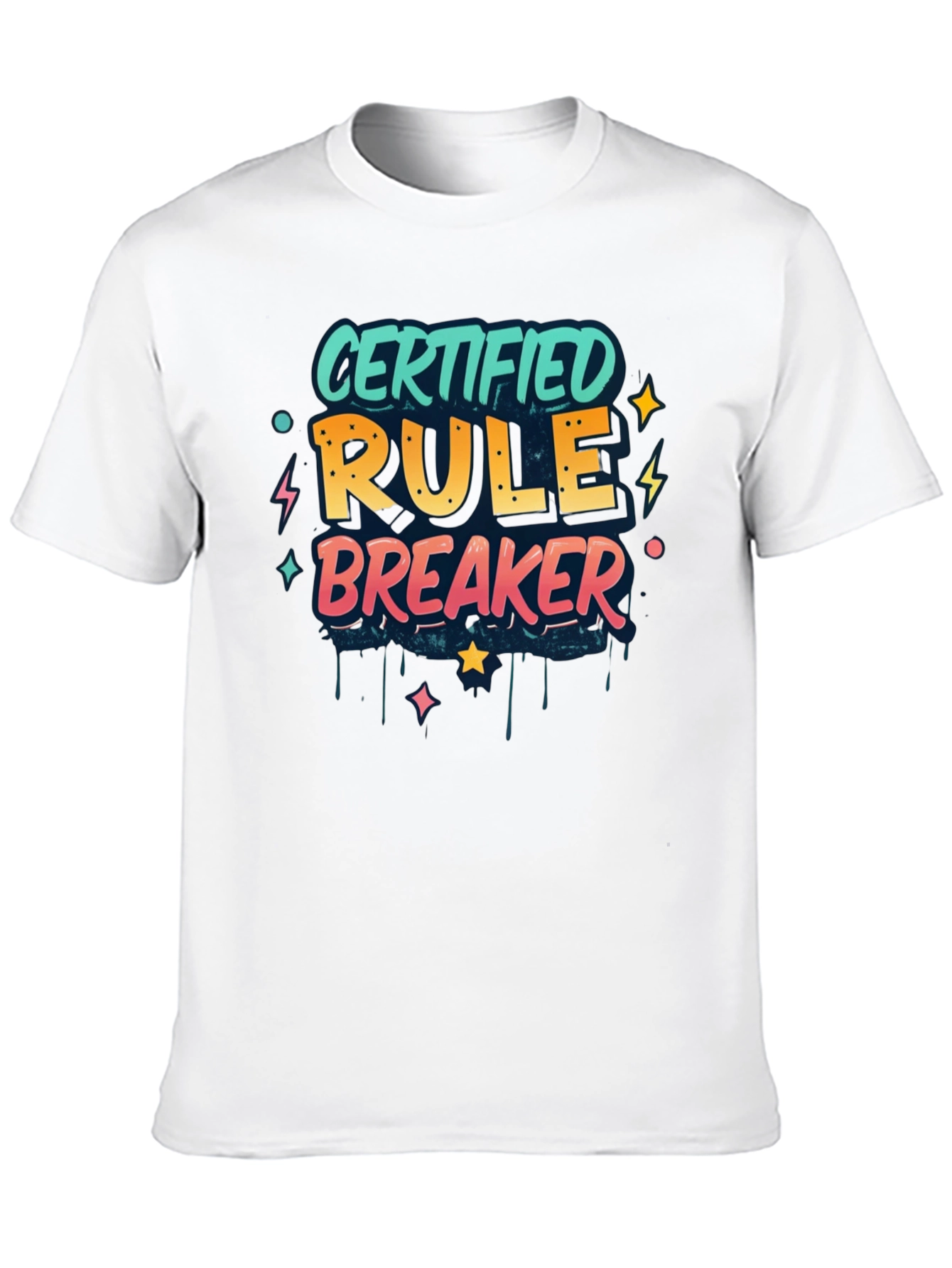 Certified Rule Breaker Graphic T-Shirt