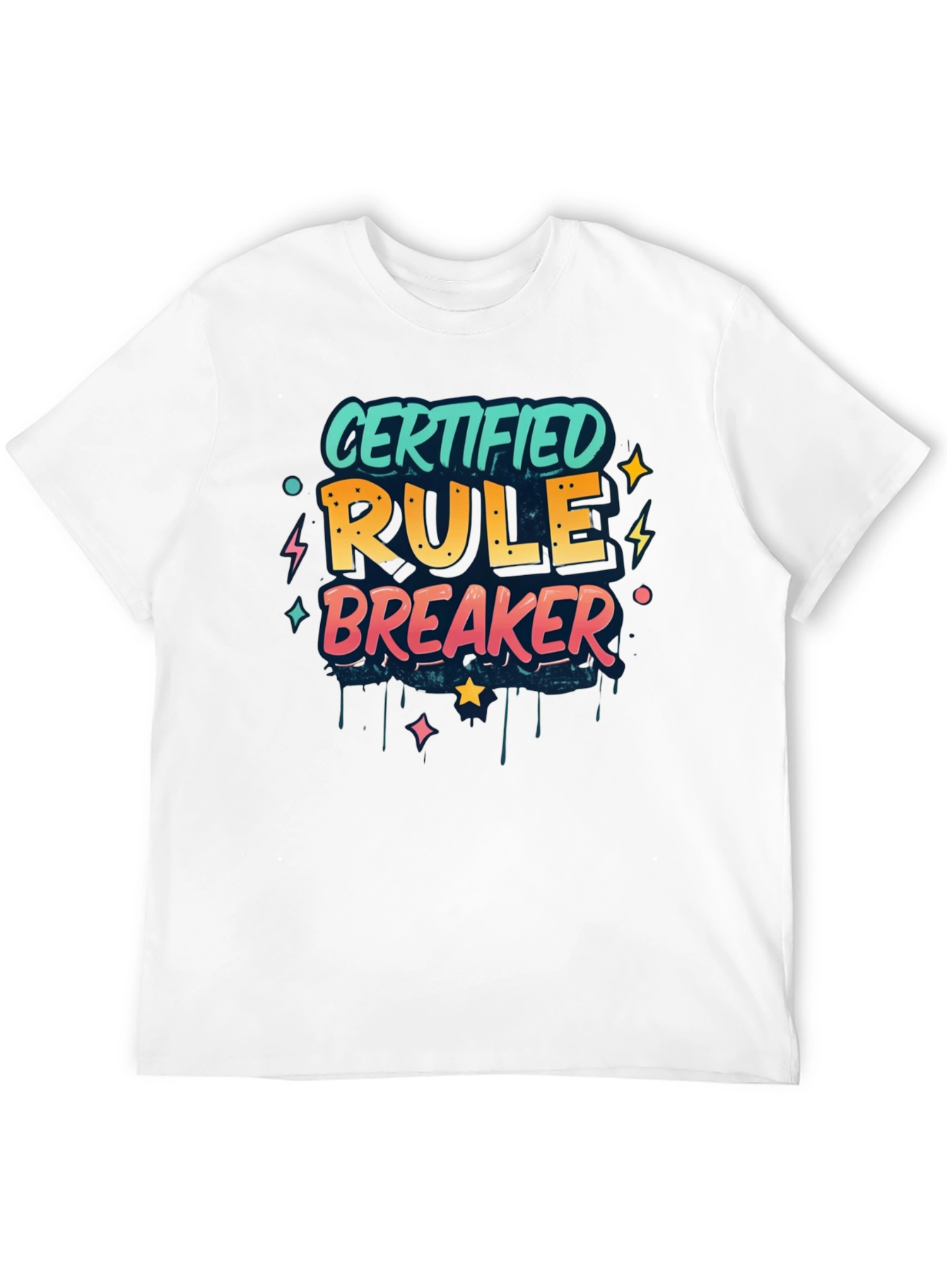 Certified Rule Breaker Graphic T-Shirt