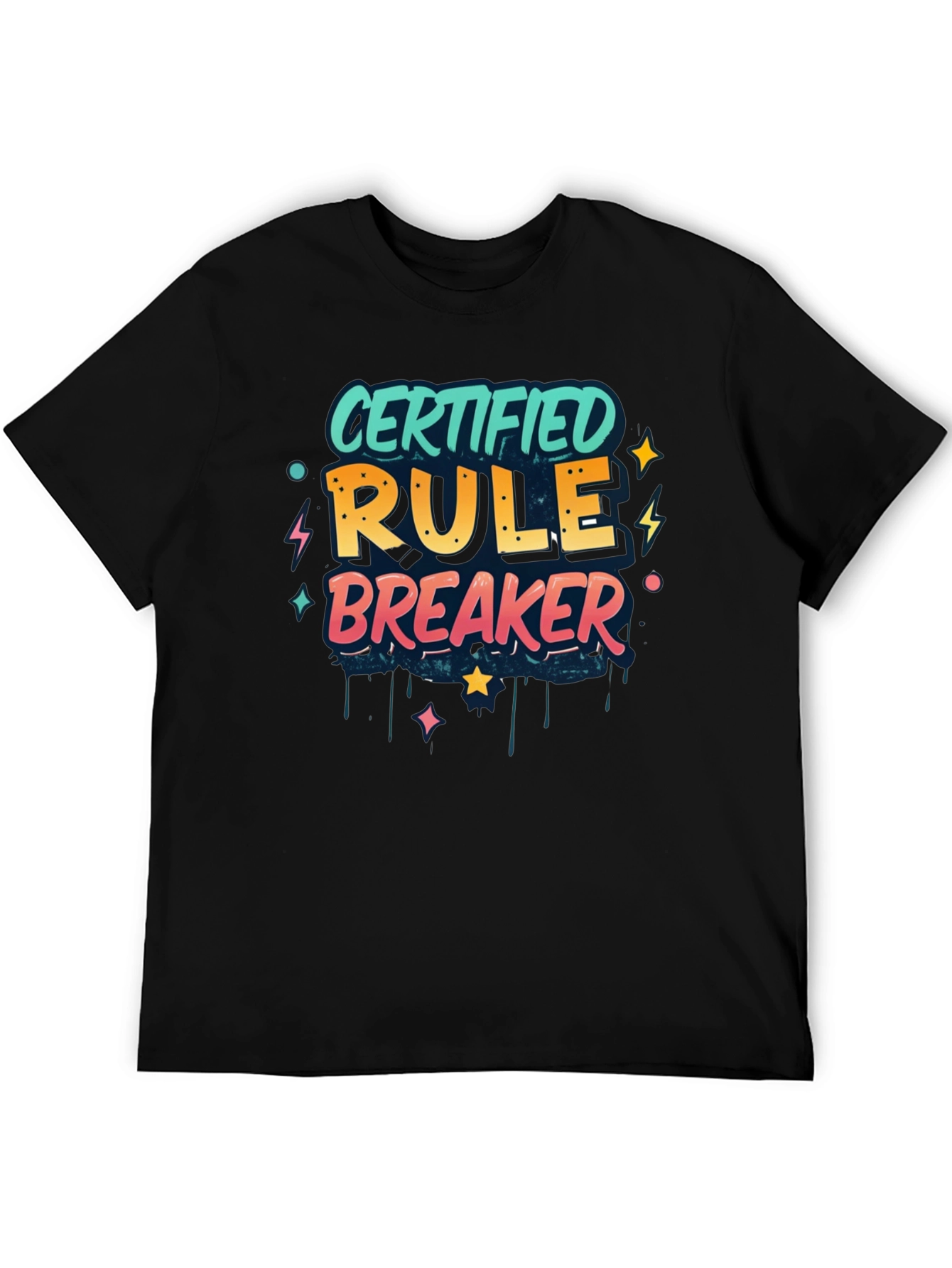 Certified Rule Breaker Graphic T-Shirt