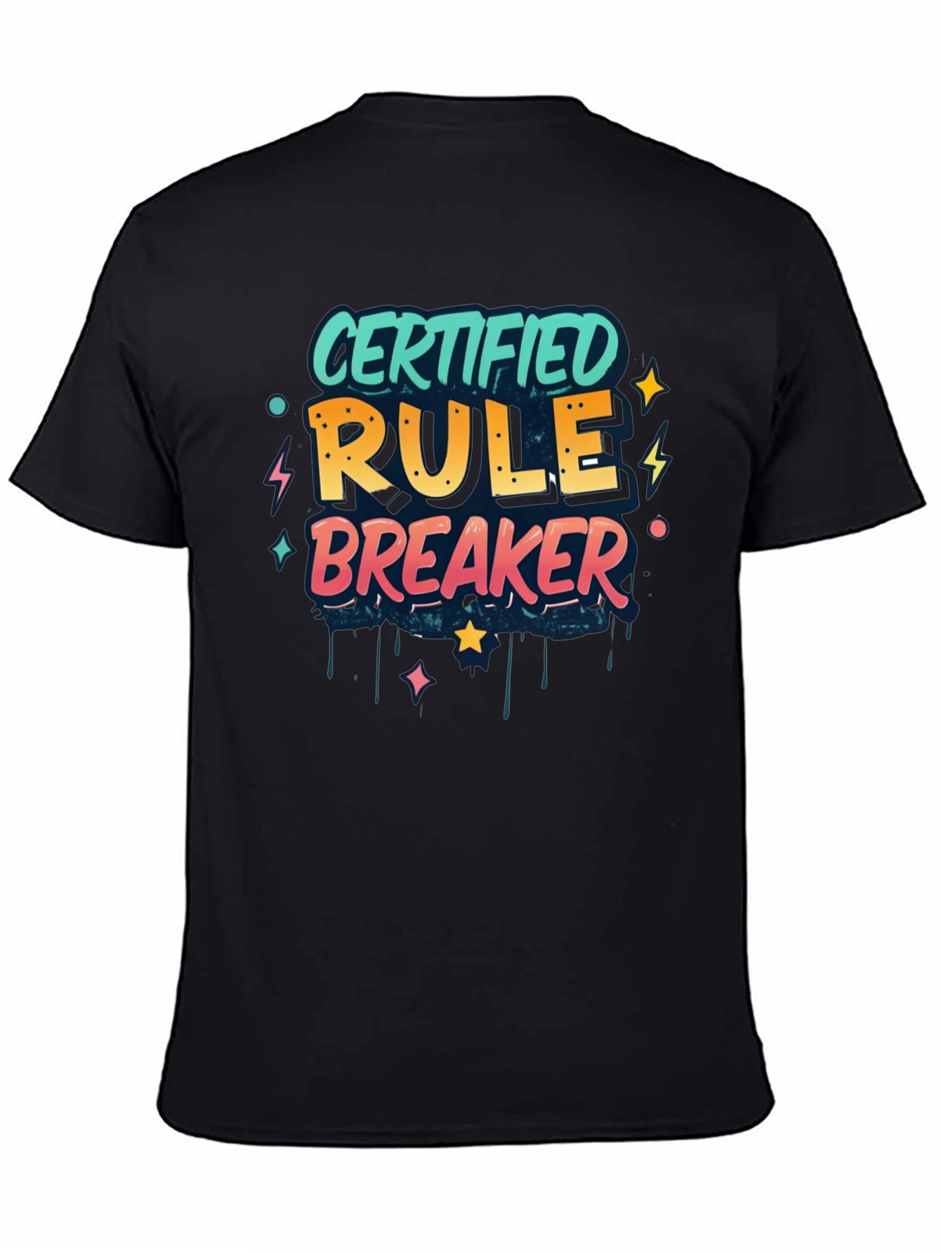 Certified Rule Breaker Graphic T-Shirt