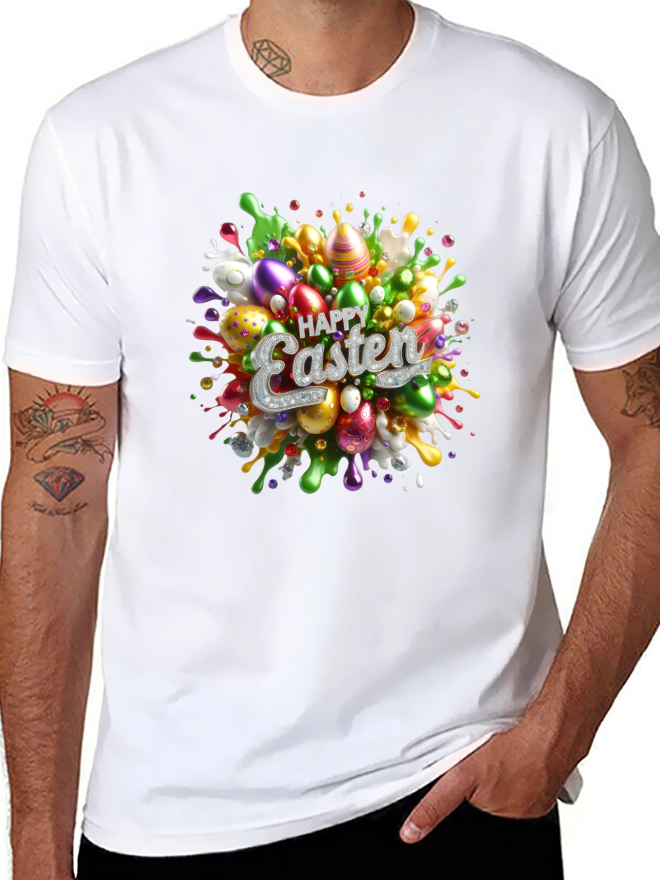 Happy Easter Egg-splosion T-Shirt