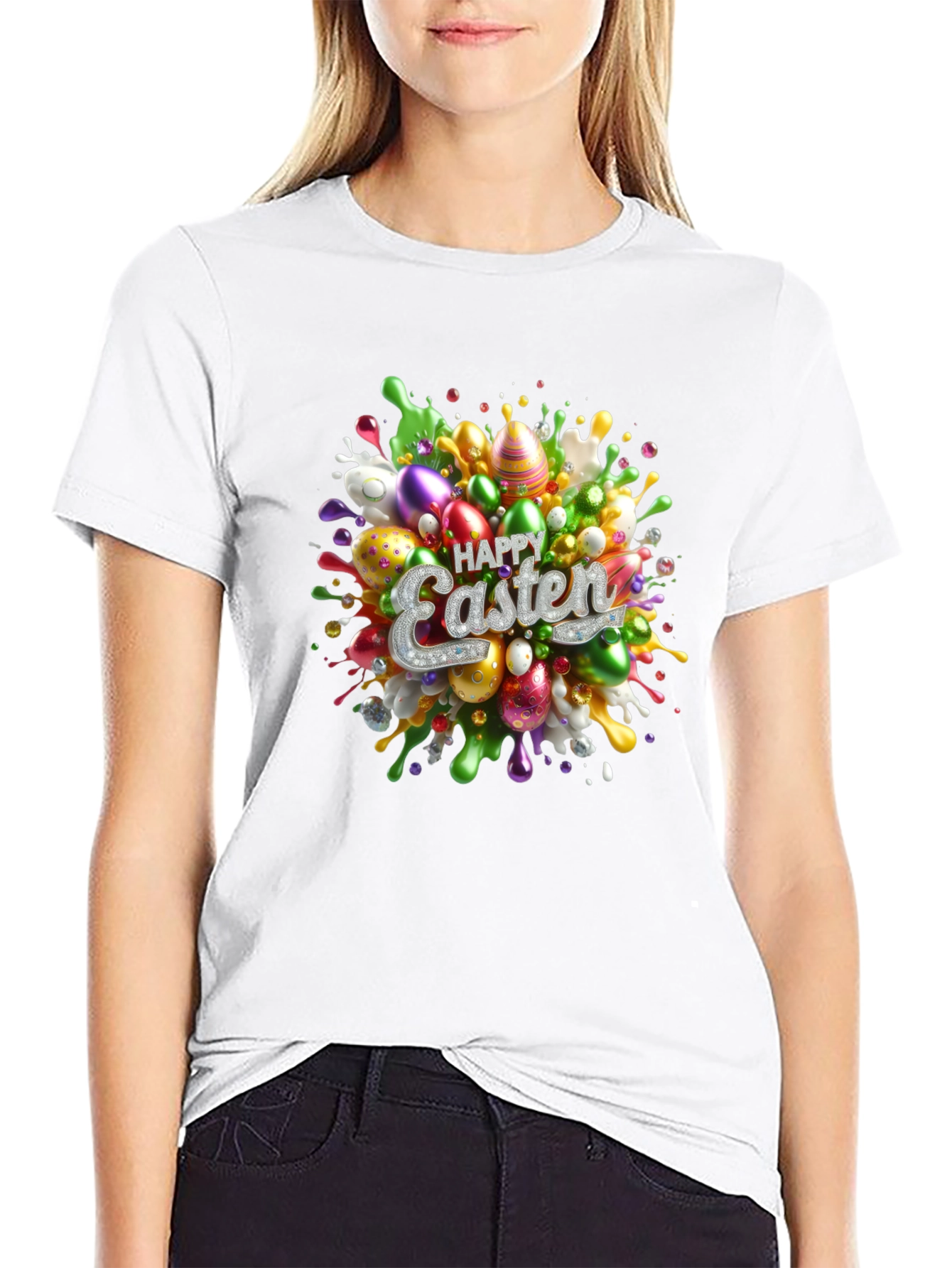 Happy Easter Egg-splosion T-Shirt