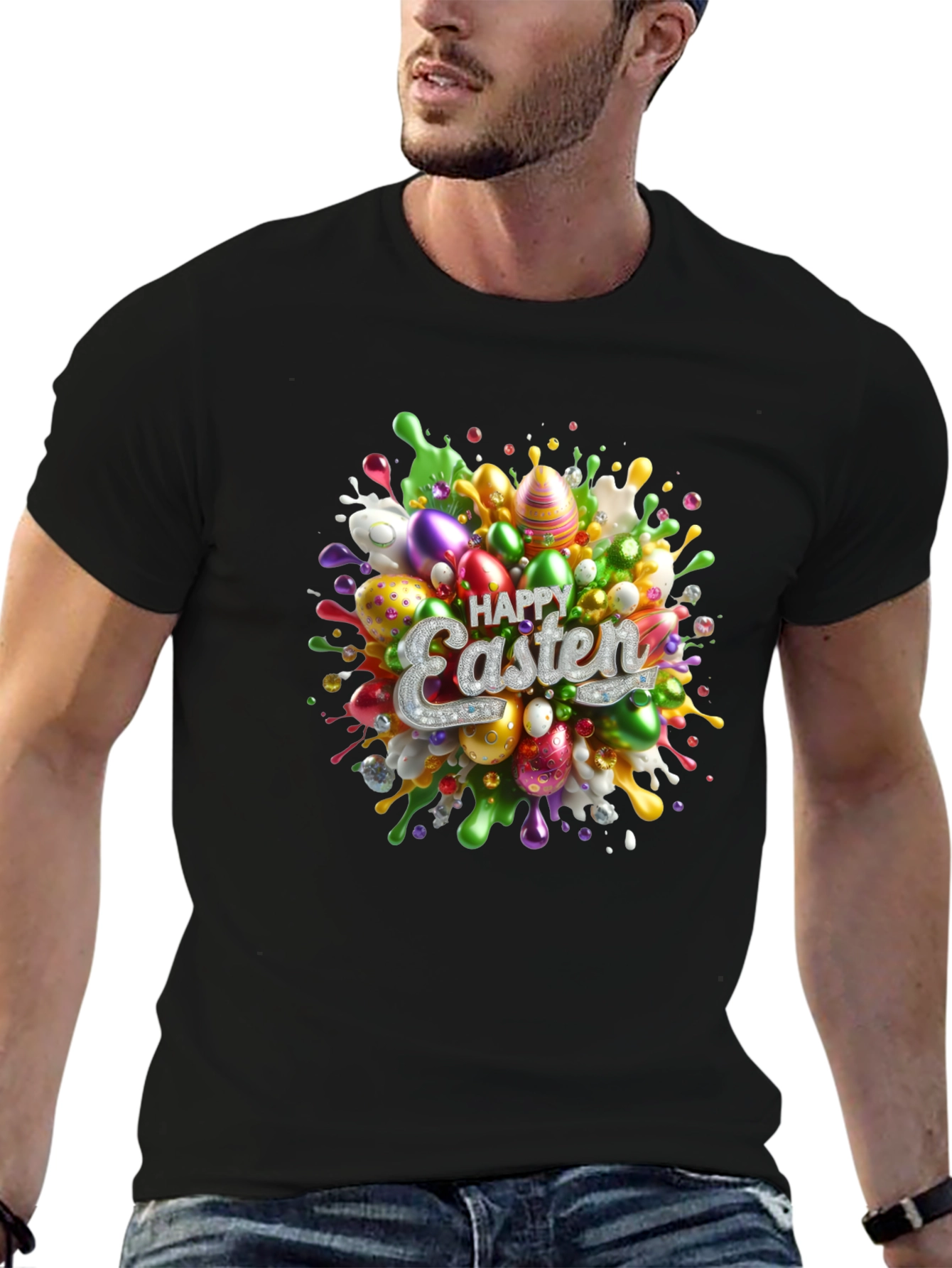 Happy Easter Egg-splosion T-Shirt