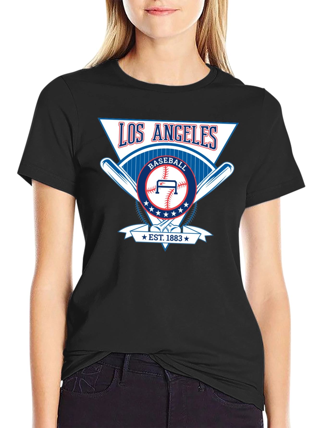 Los Angeles Baseball Graphic T-Shirt