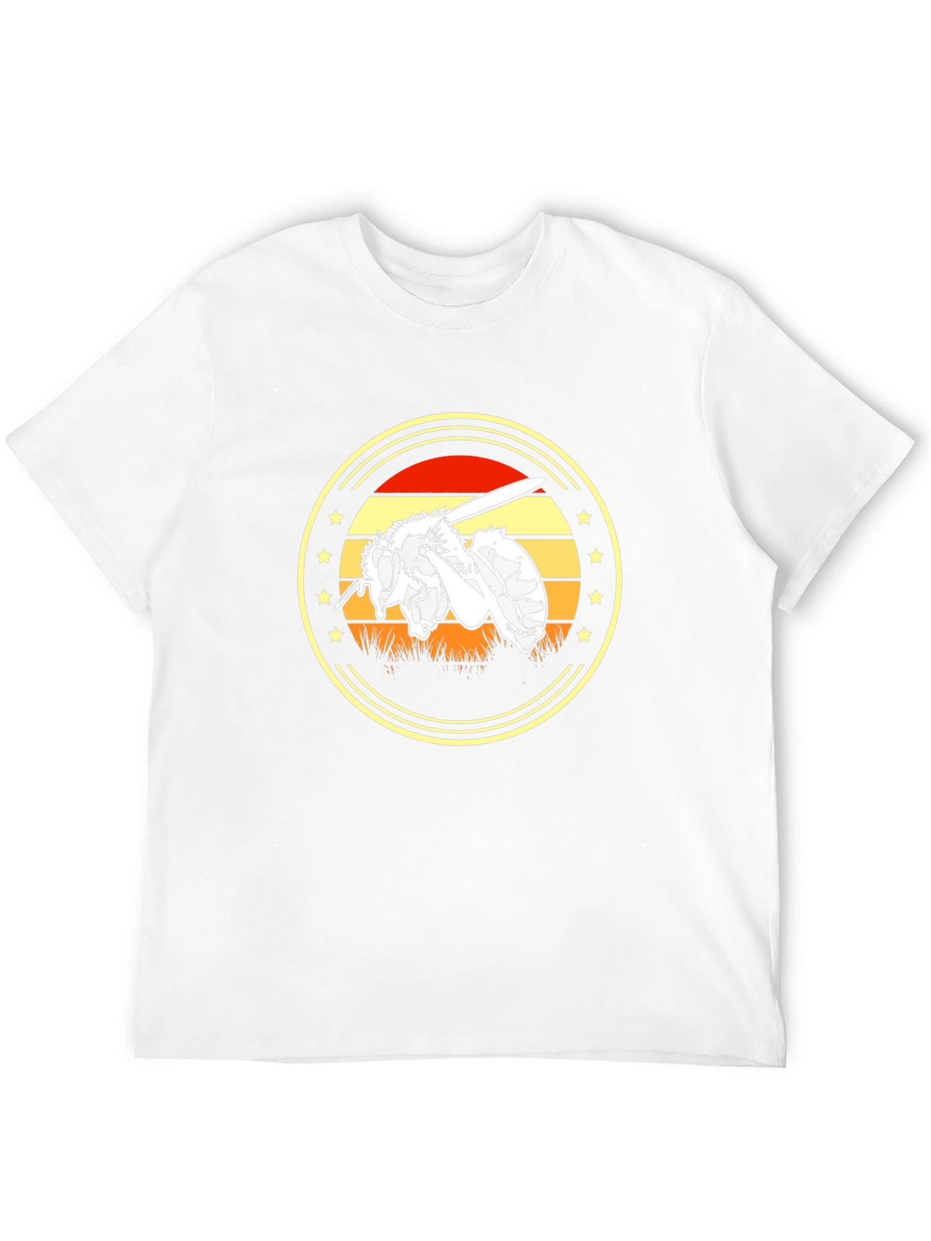 Bee Graphic Tee - Black Unisex T-Shirt