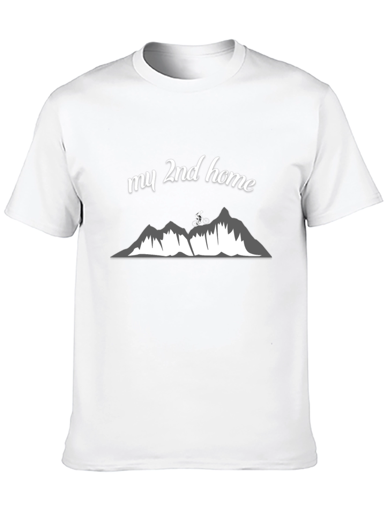My 2nd Home Mountain Biking T-Shirt