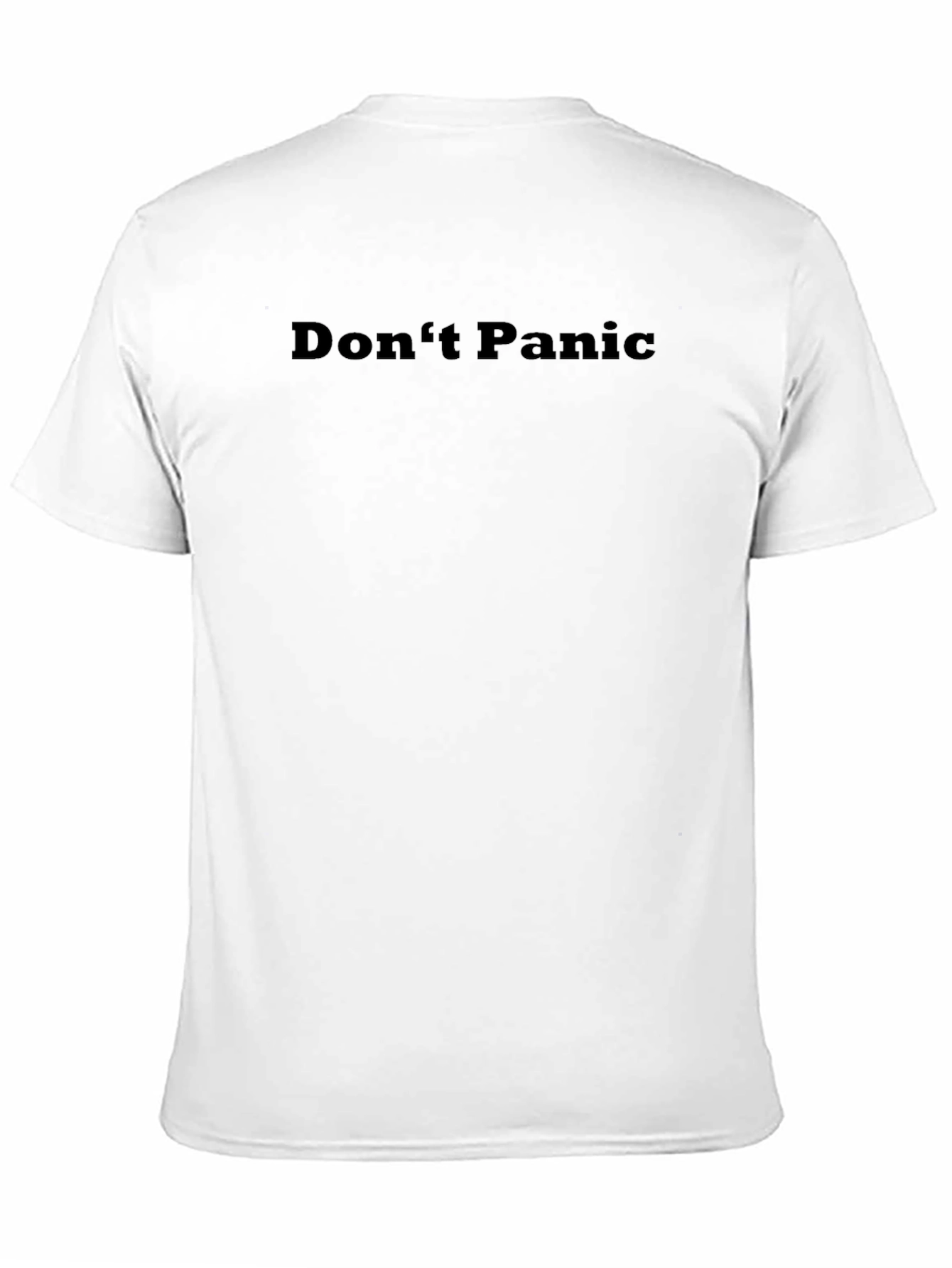 Dont Panic Black T-Shirt