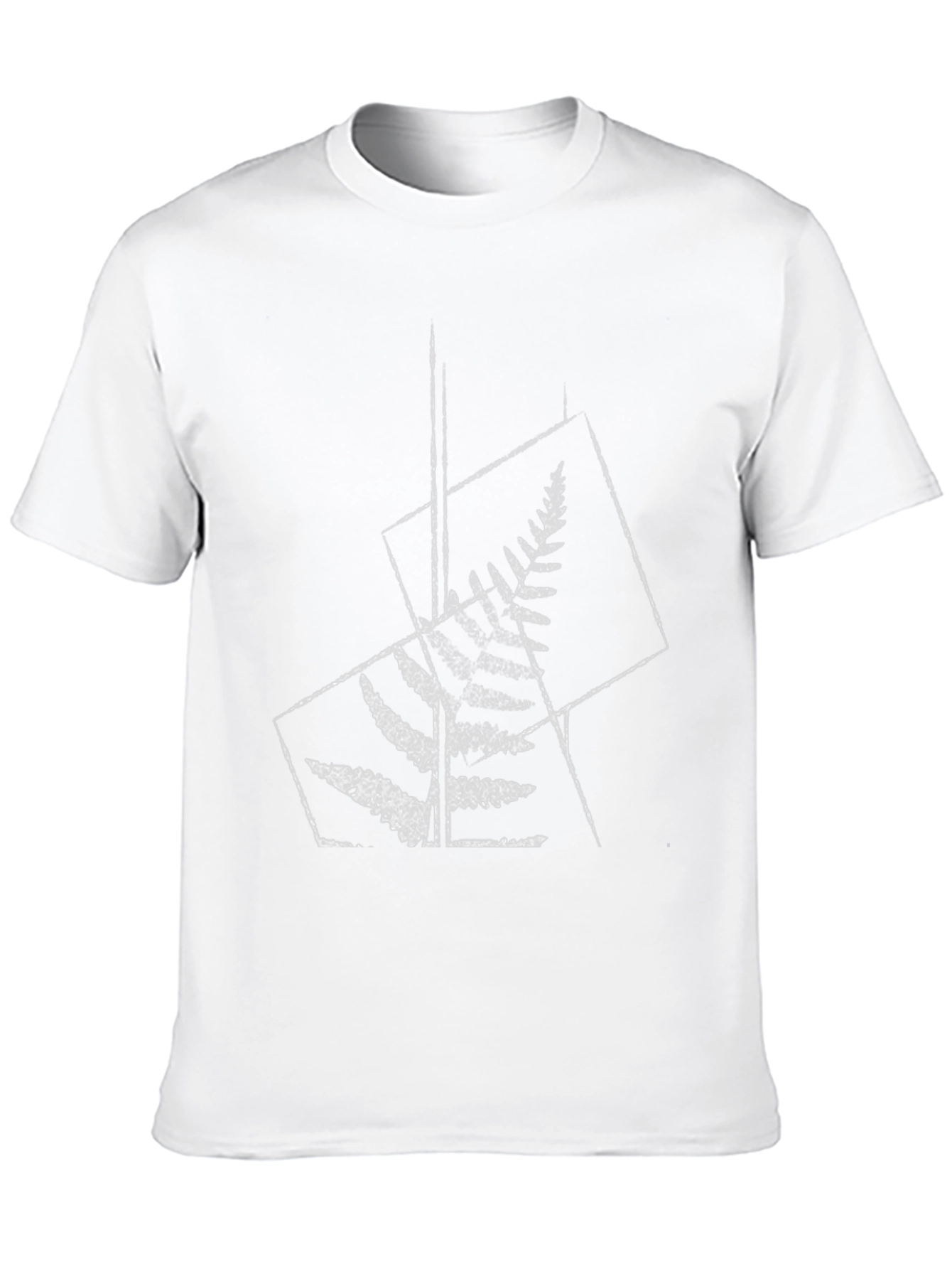 Fern Geometric Print T-Shirt