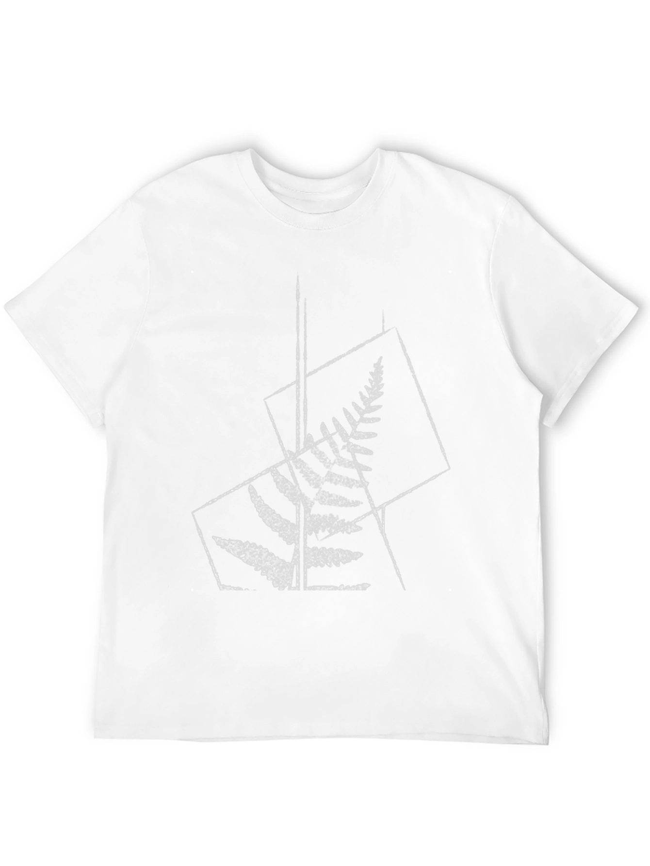 Fern Geometric Print T-Shirt