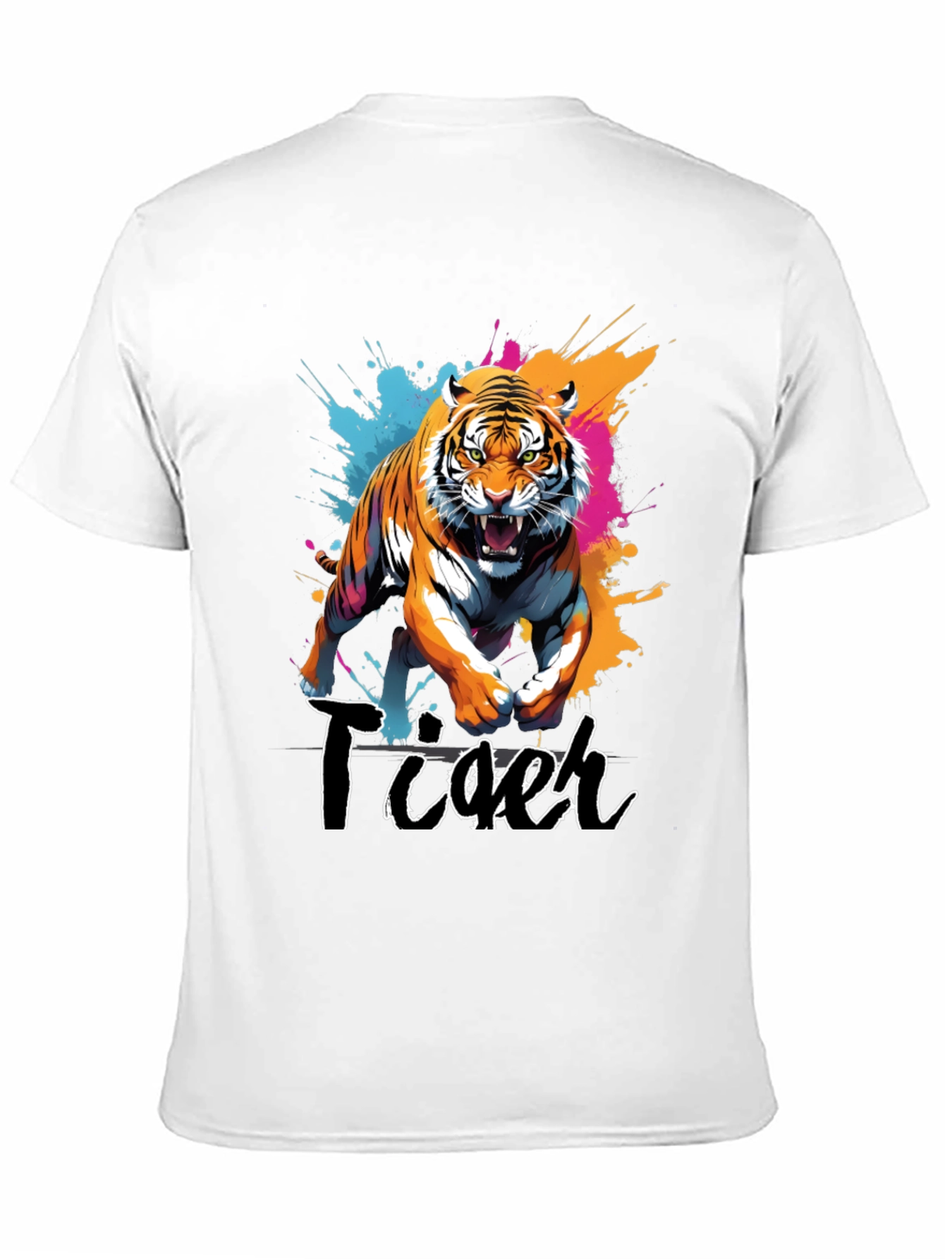 Bold Tiger Graphic Tee - Fierce Style