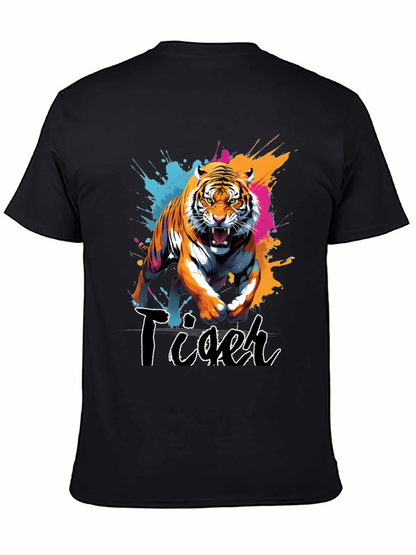 Bold Tiger Graphic Tee - Fierce Style