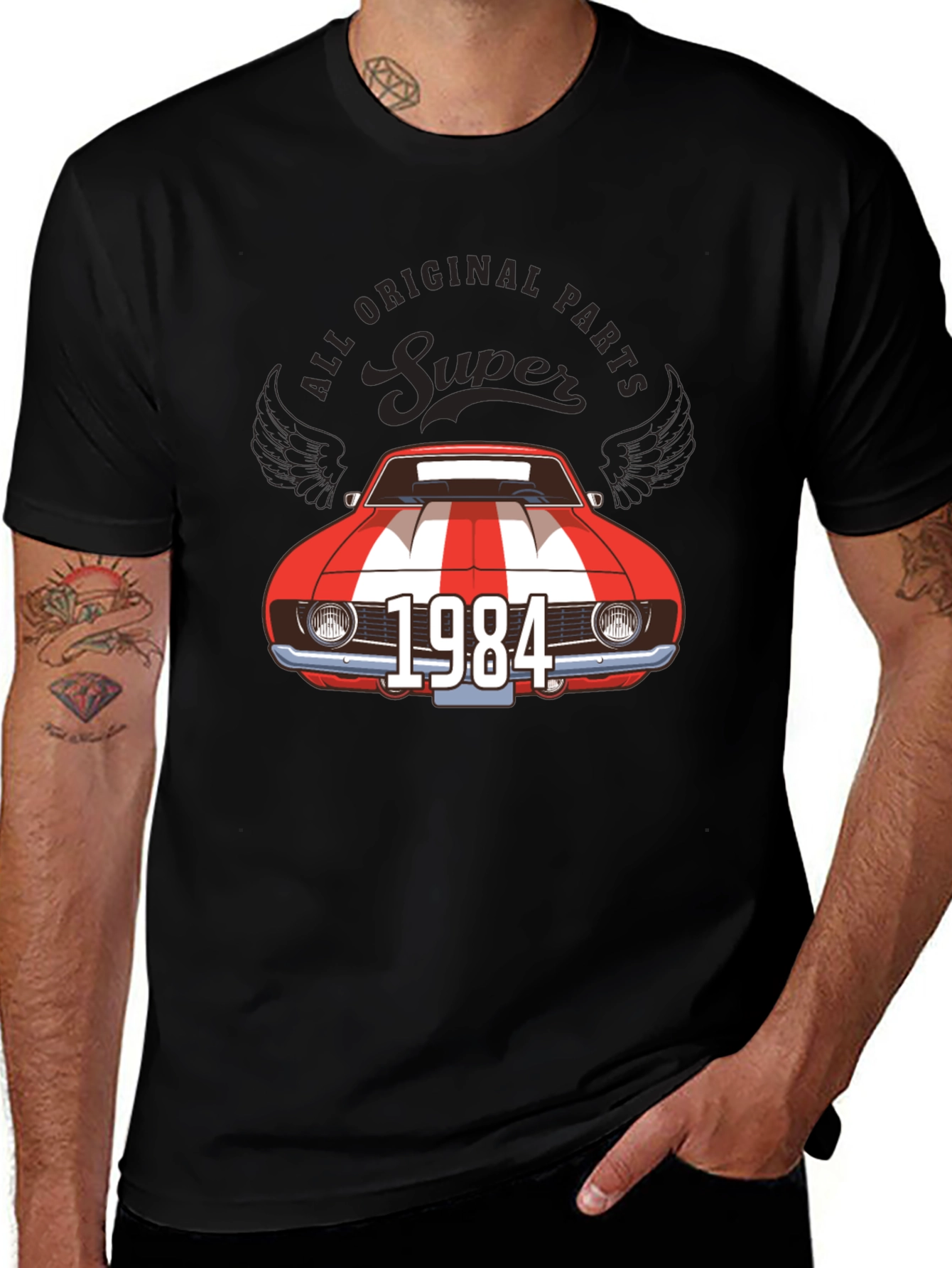 Super 1984 Car Graphic Tee