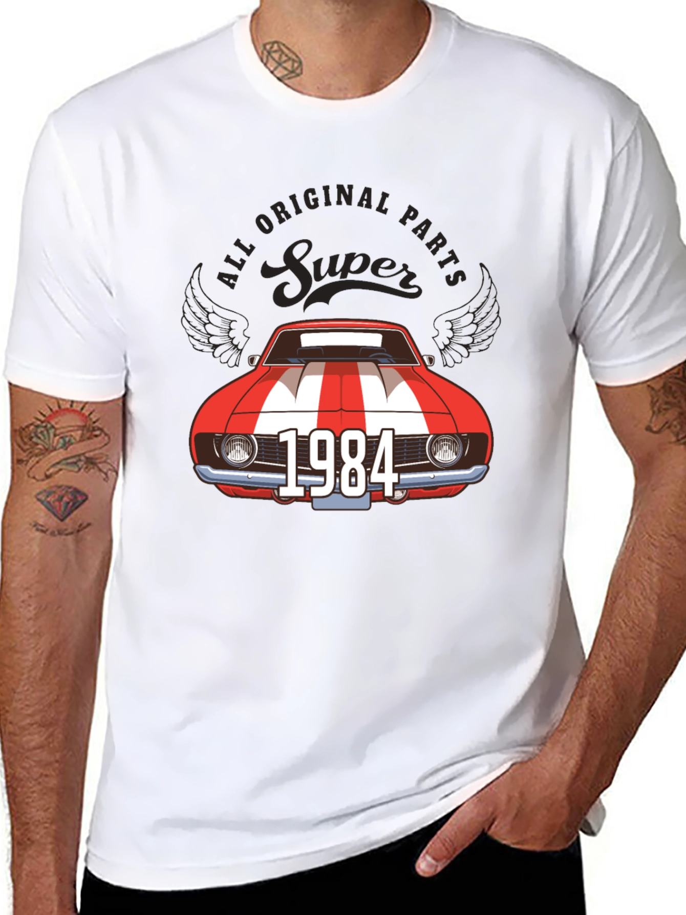Super 1984 Car Graphic Tee