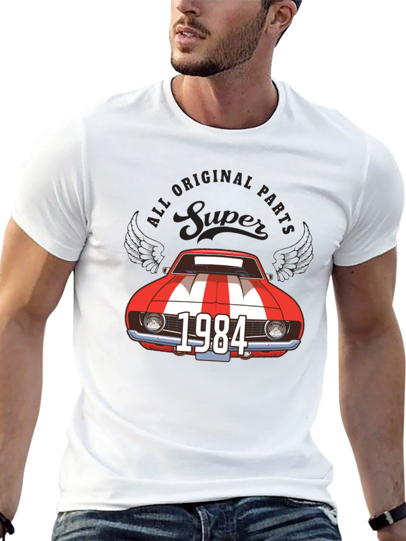 Super 1984 Car Graphic Tee
