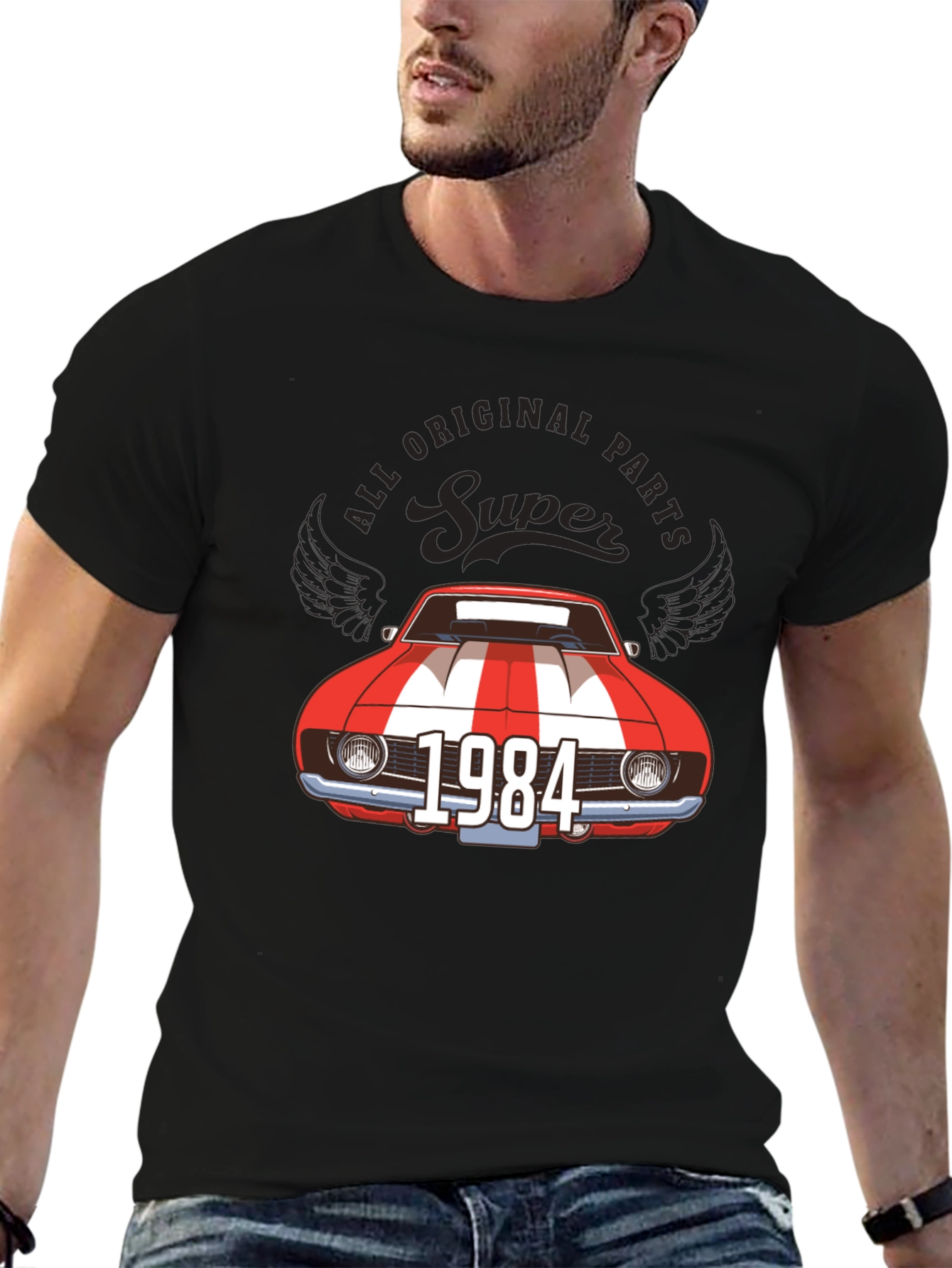 Super 1984 Car Graphic Tee