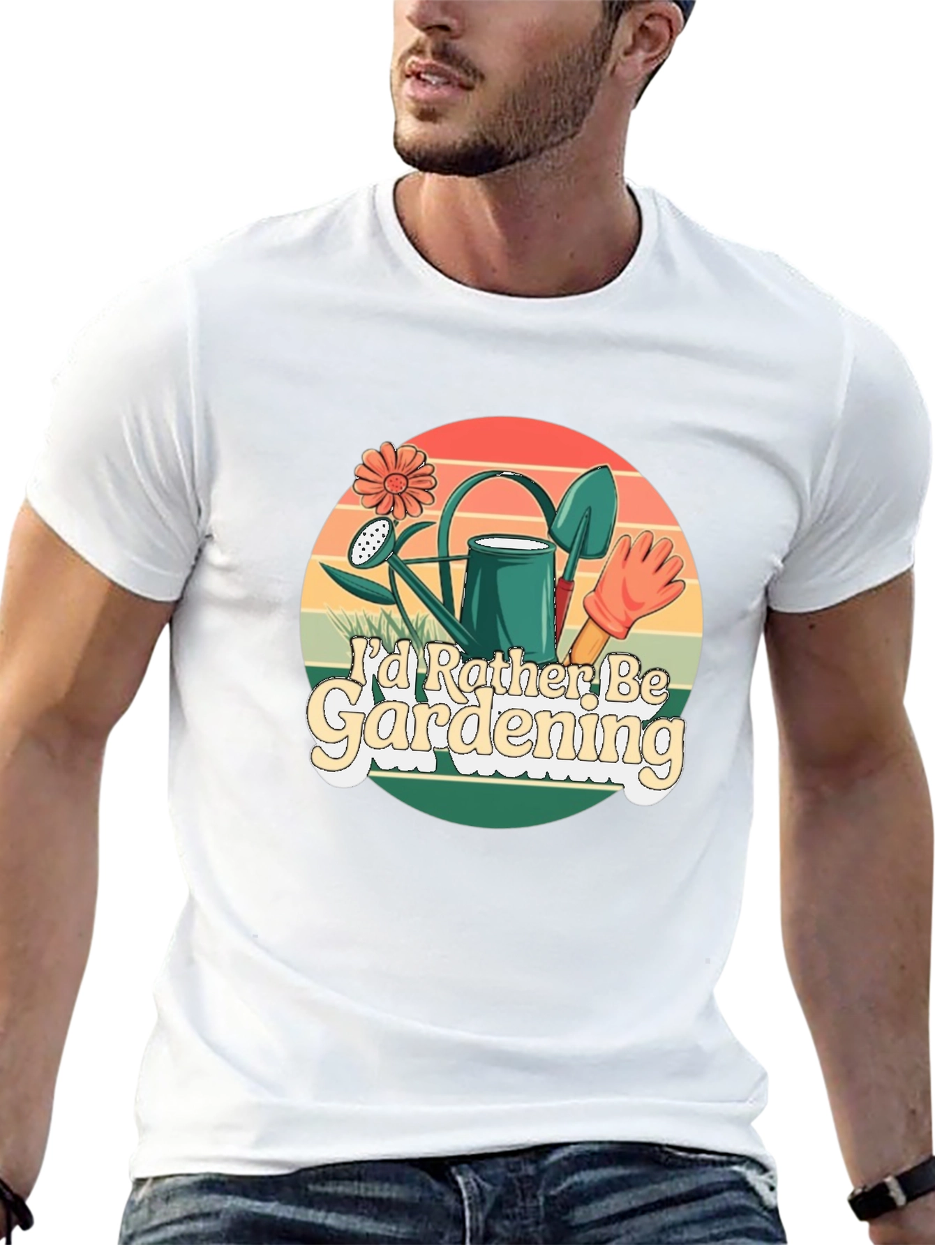 Id Rather Be Gardening T-Shirt