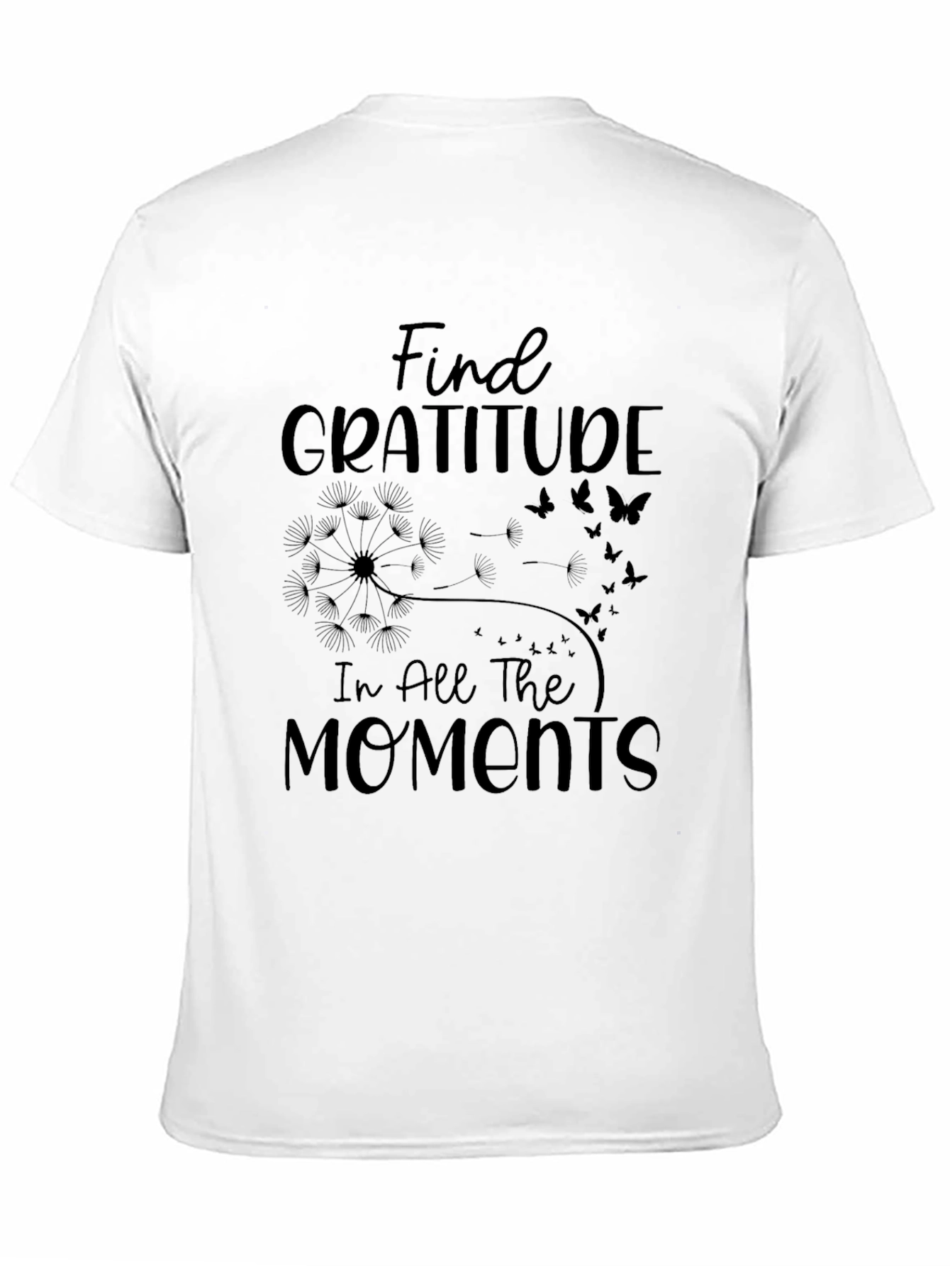 Gratitude Graphic Print T-Shirt