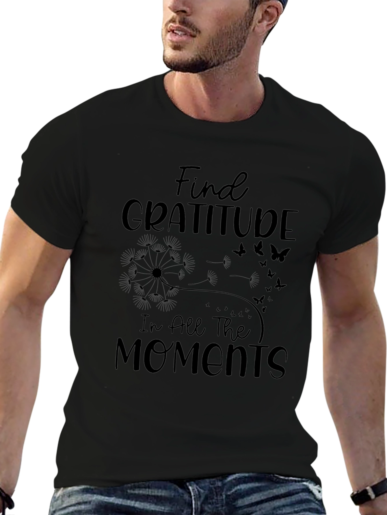 Gratitude Graphic Print T-Shirt