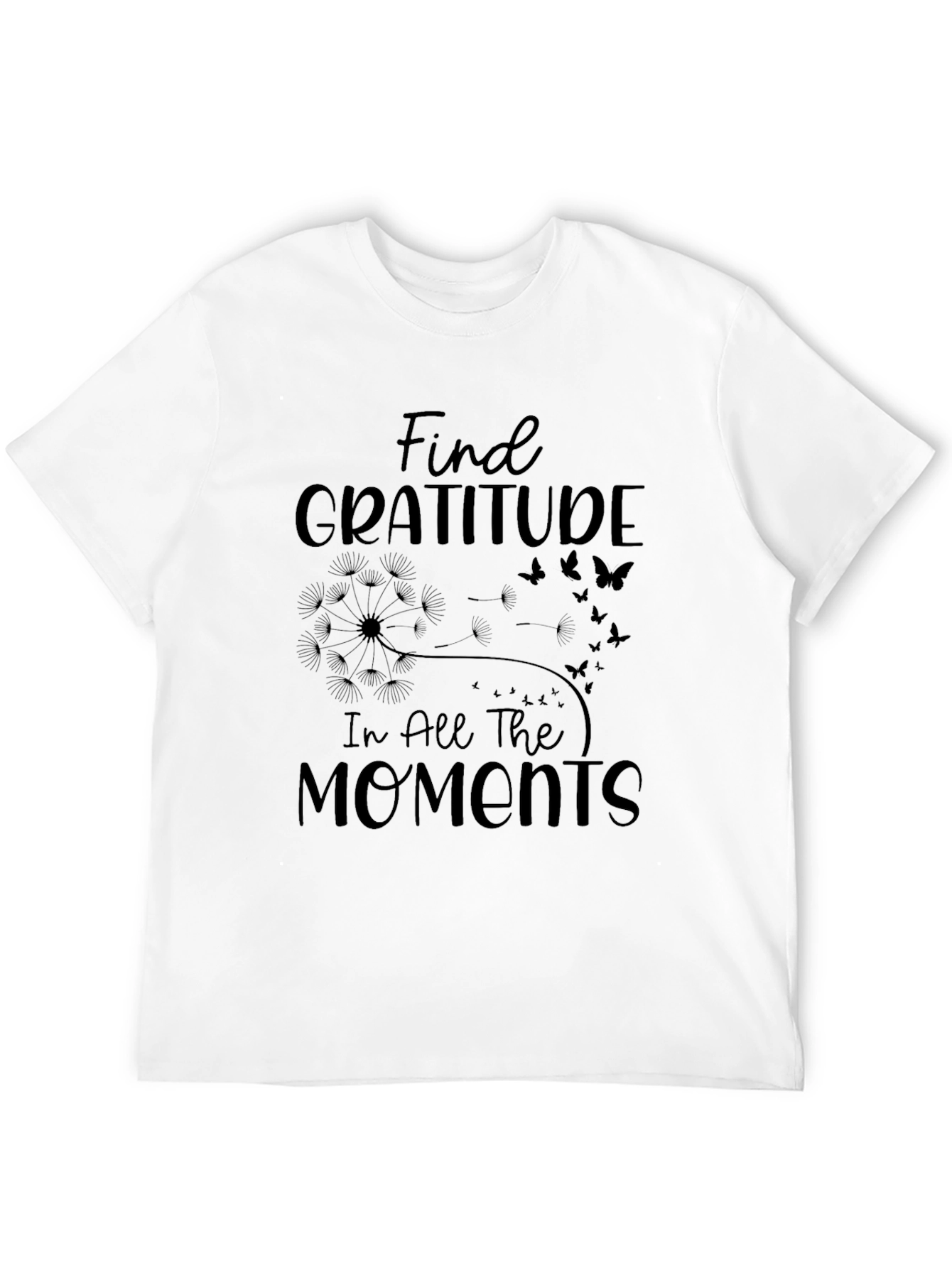 Gratitude Graphic Print T-Shirt