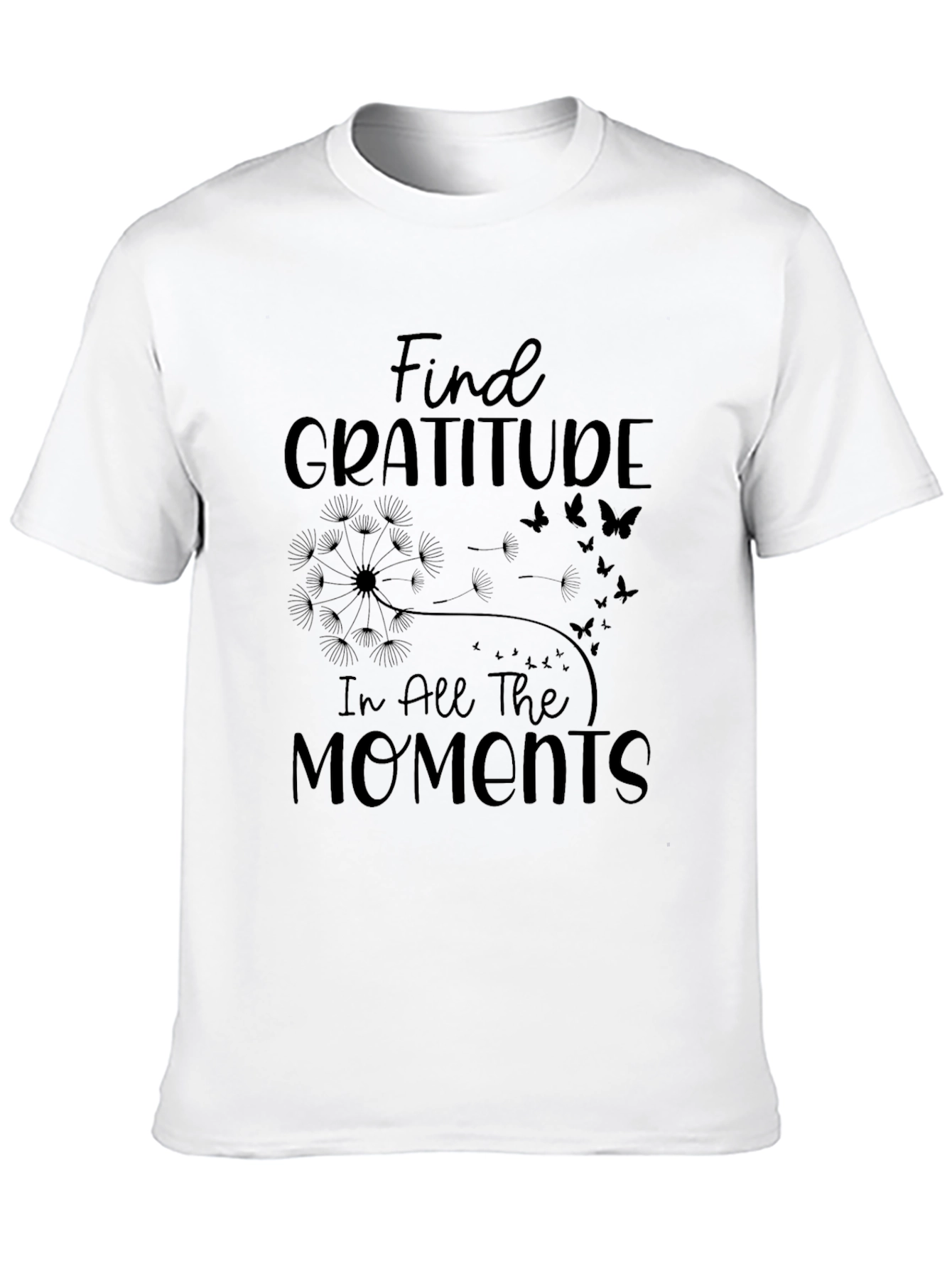 Gratitude Graphic Print T-Shirt