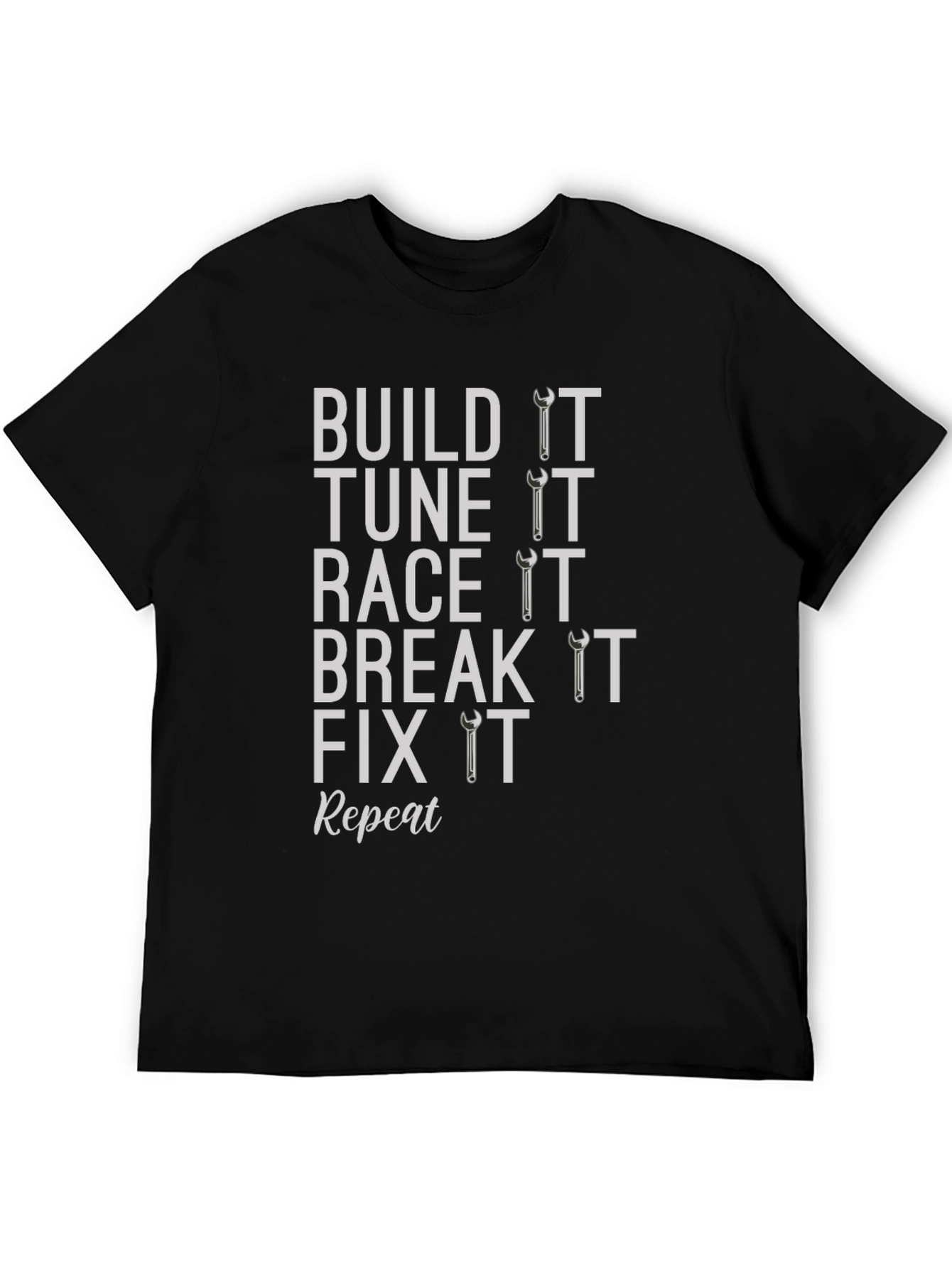 Build It Race It Mechanic T-Shirt